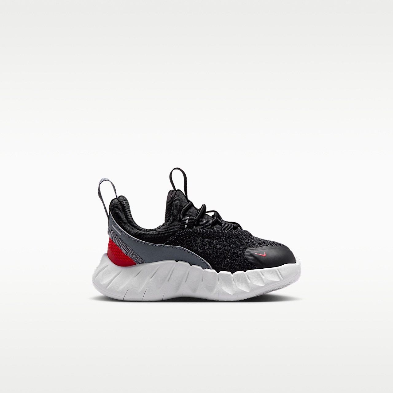Nike Free sneaker Zwart/Cool Grey/University Red/Wit