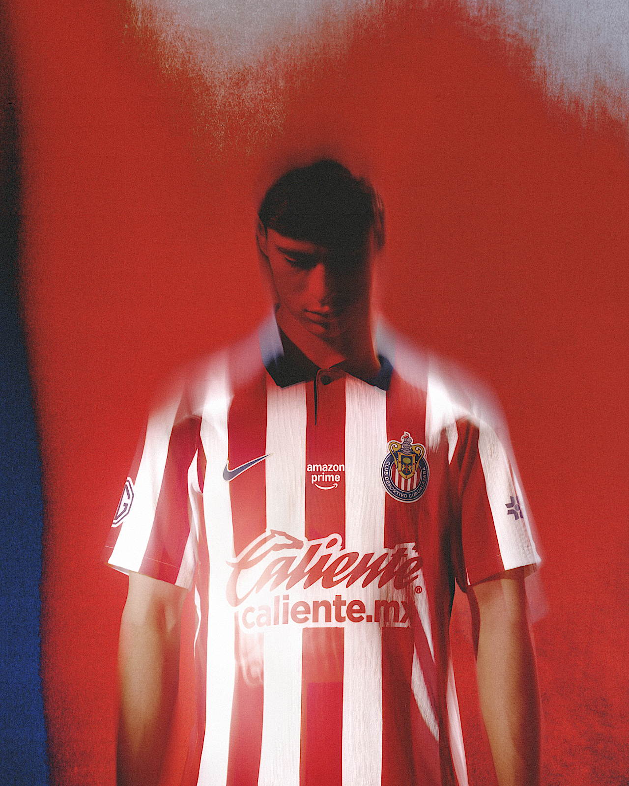 Мужские джерси C.D. Guadalajara 2026/27 Stadium Home Nike Dri-FIT Soccer Replica Jersey