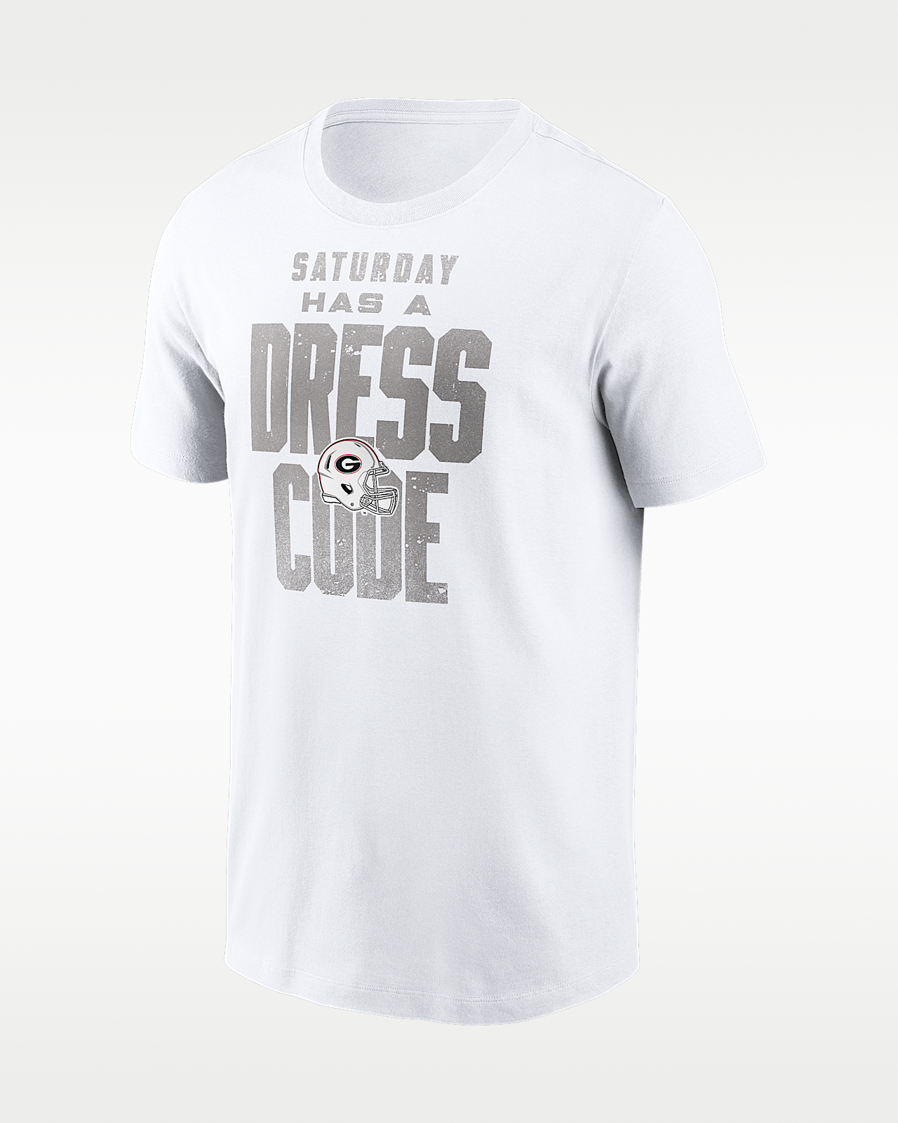 Мужская футболка Georgia 2026 White Out Dress Code Nike College