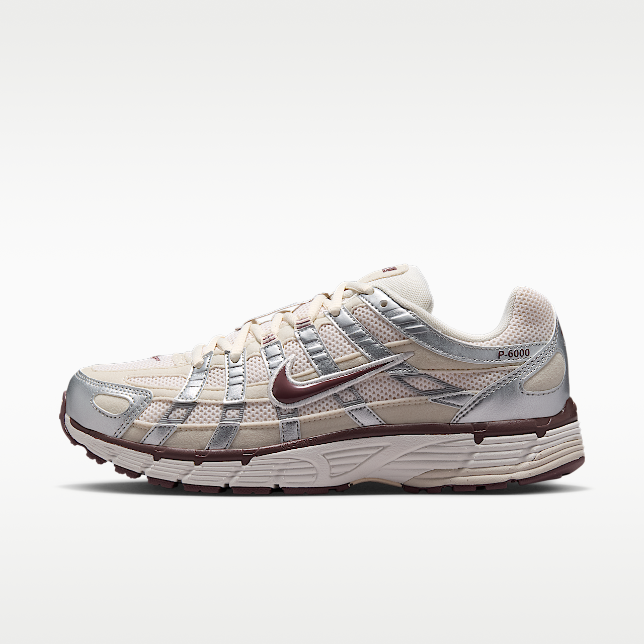 Nike P-6000 sneaker Phantom/Metallic Silver/Light Orewood Brown/Tattoo