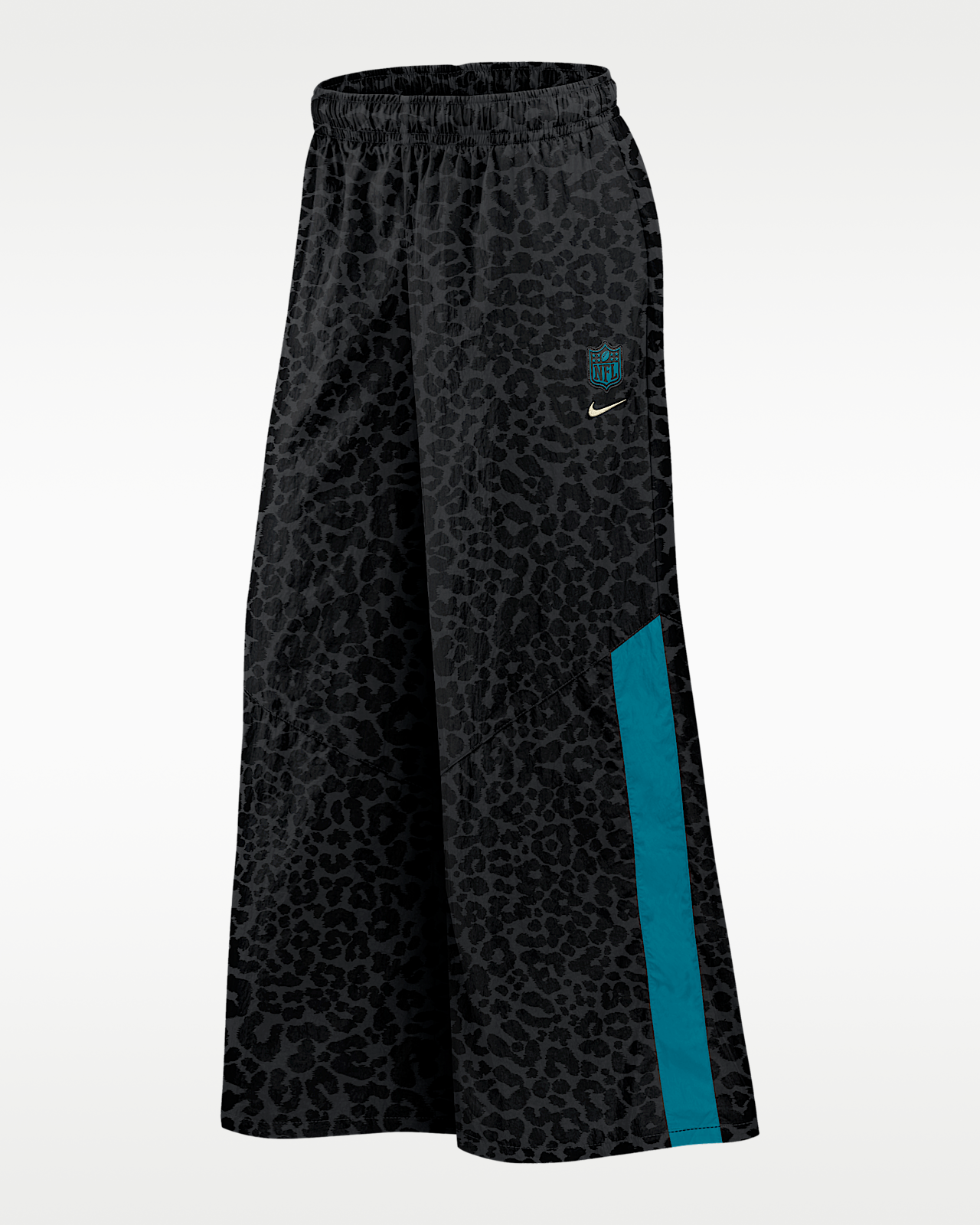 Женские  Jacksonville Jaguars Rivalries Collection Wide-Leg Nike NFL Mid-Rise Woven Pants