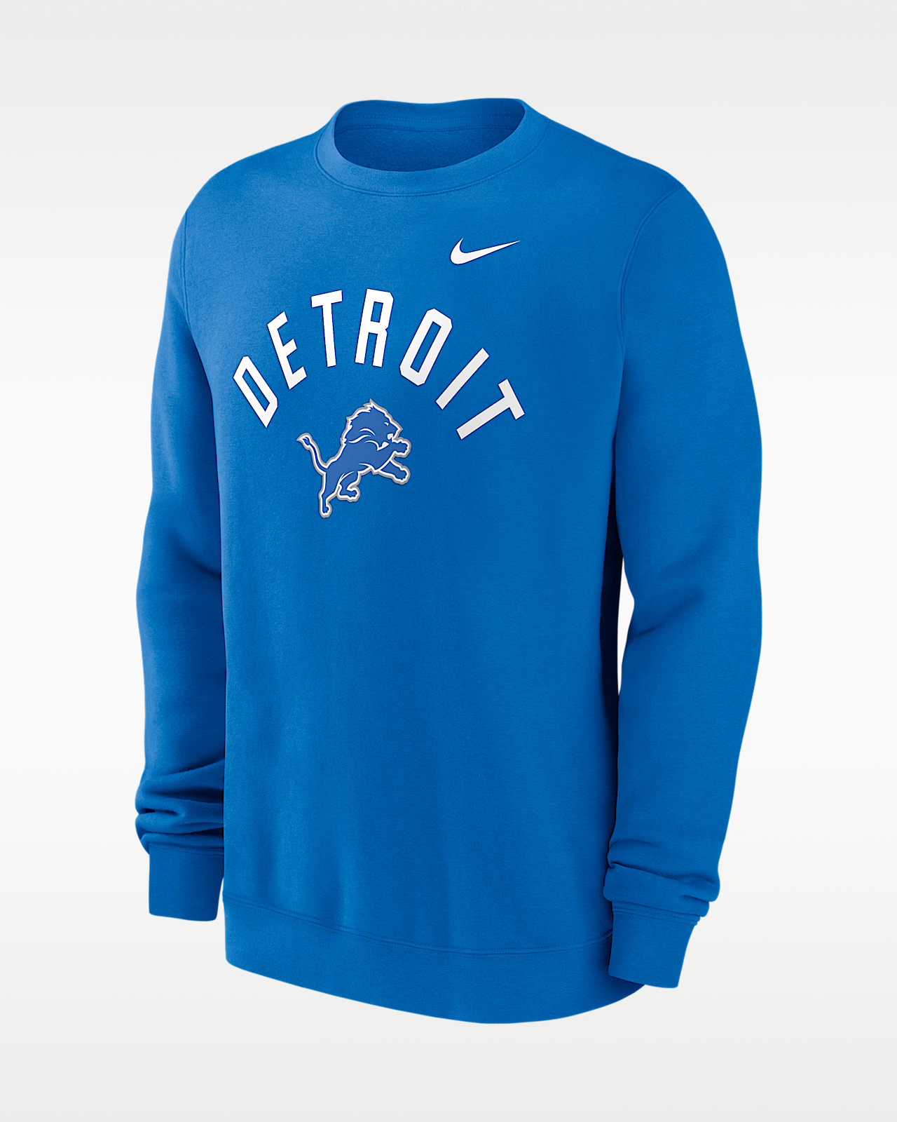Мужские  Detroit Lions Club Nike NFL Pullover Crew
