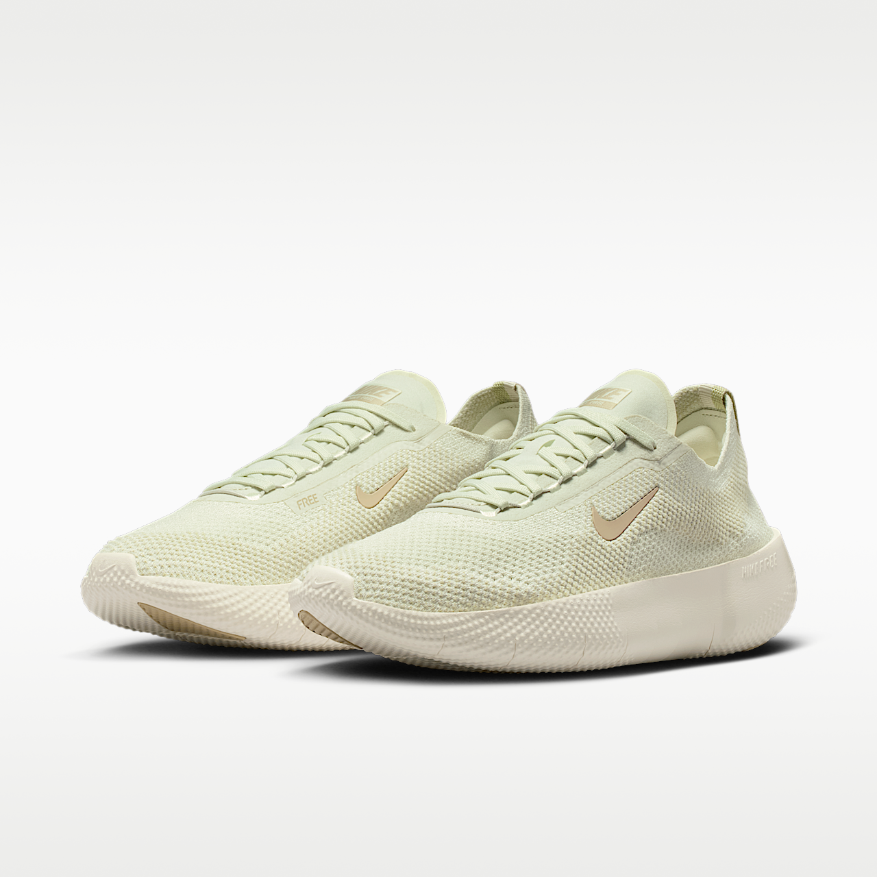 Nike Free sneaker Sea Glass/Olive Aura/Desert Khaki
