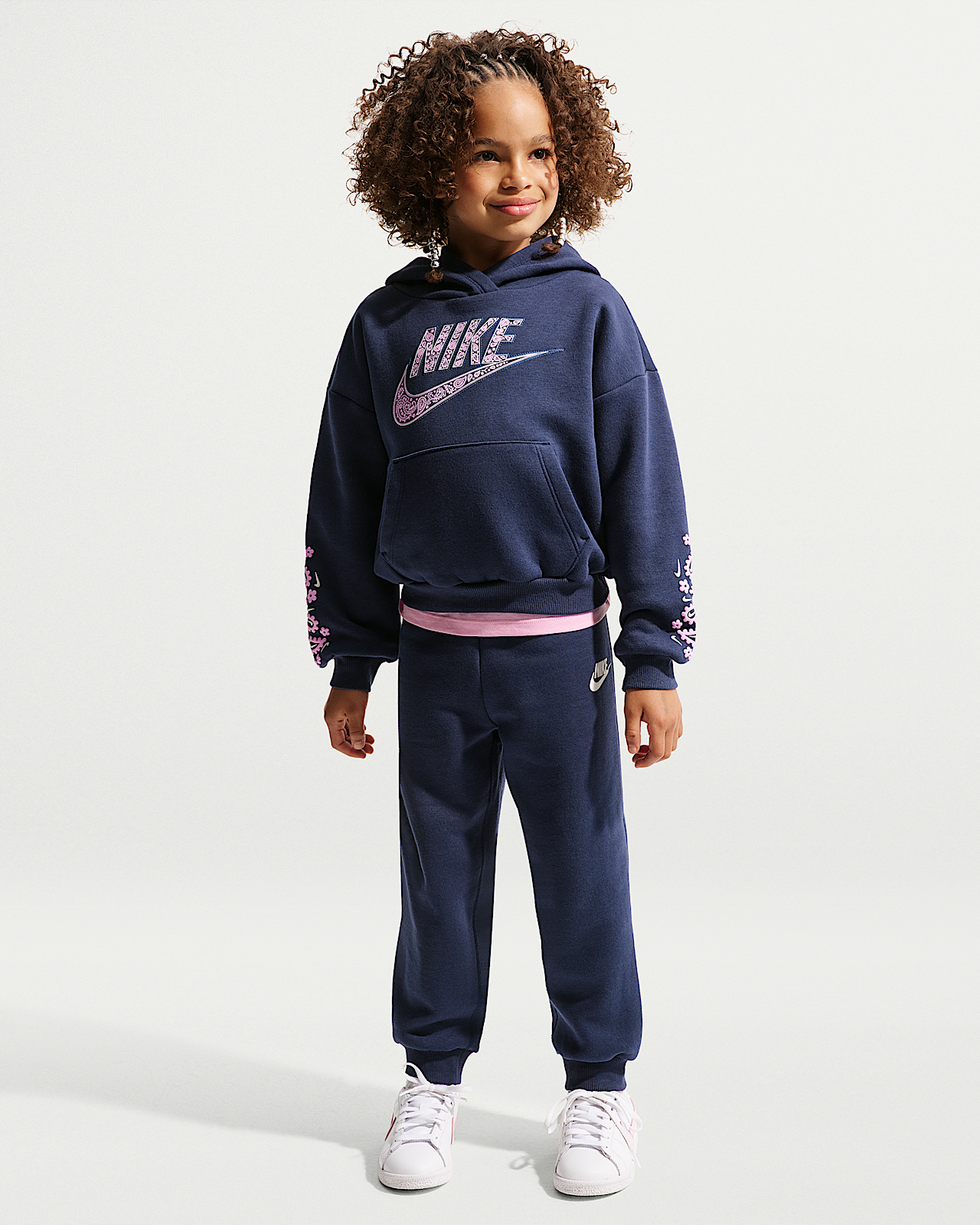 Детское худи Nike Retro Remix Little Kids' Hoodie and Joggers Set