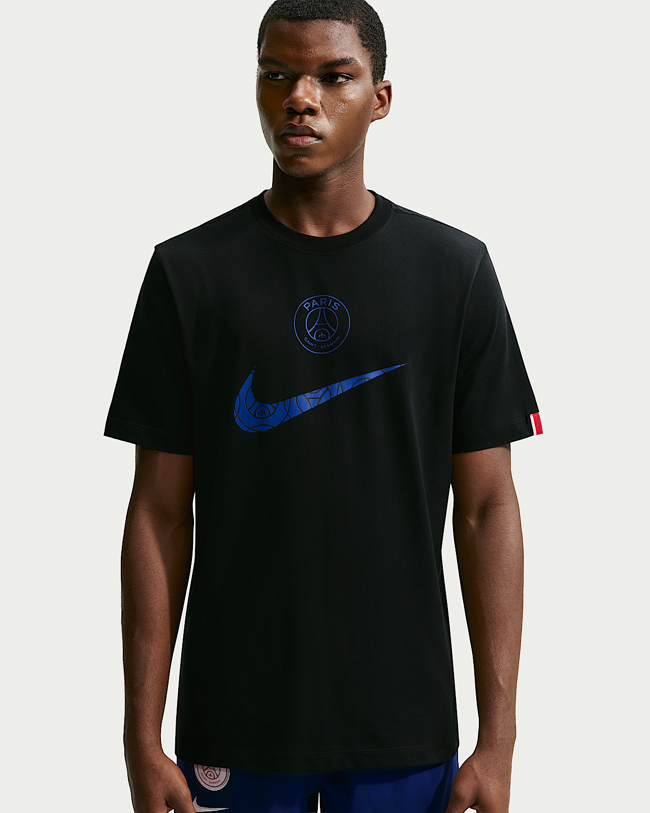 Мужская футболка Paris Saint-Germain Swoosh Nike Soccer