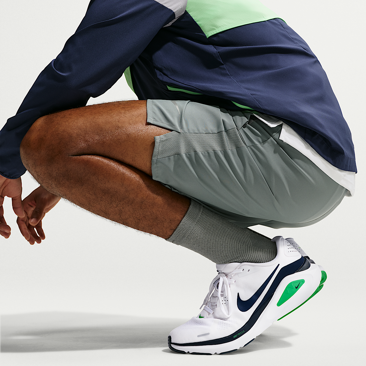 Nike  sneaker Wit/Green Spark/Summit White/Midnight Navy