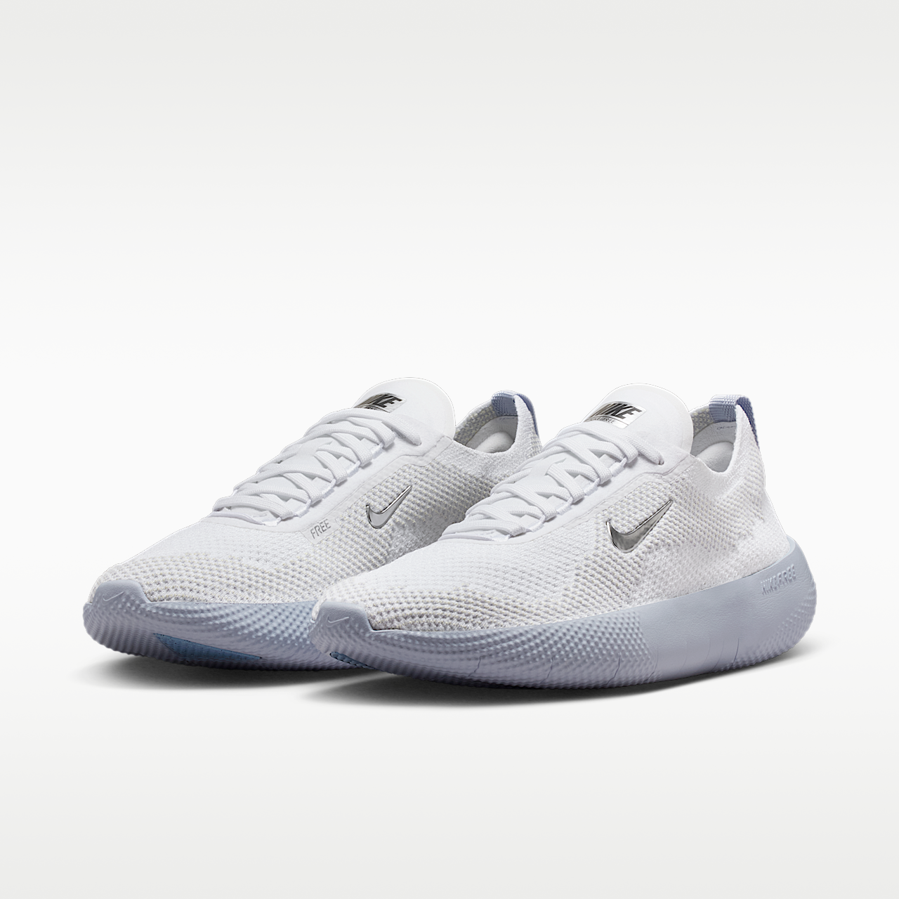 Nike Free sneaker Wit/Ghost/Metallic Silver