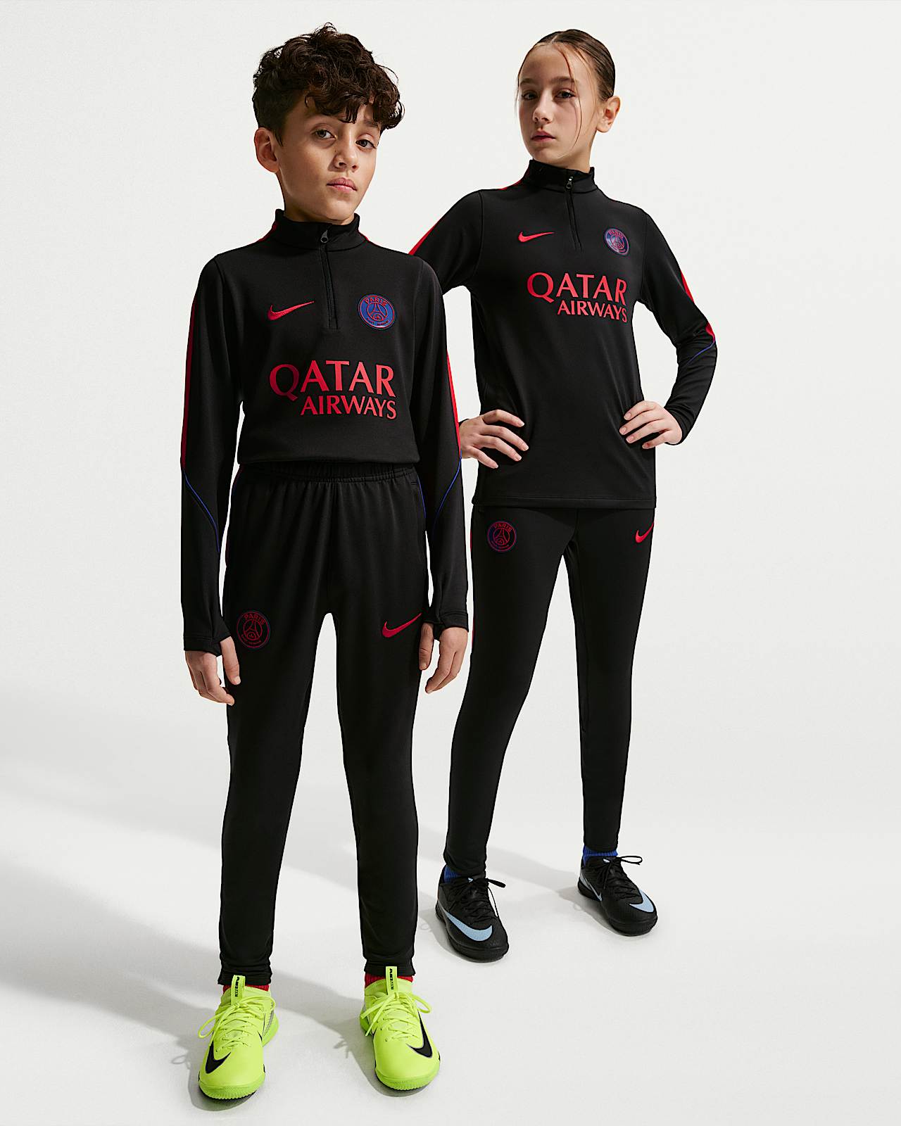 Детские  Paris Saint-Germain Strike Big Kids' Nike Dri-FIT Soccer Knit Pants