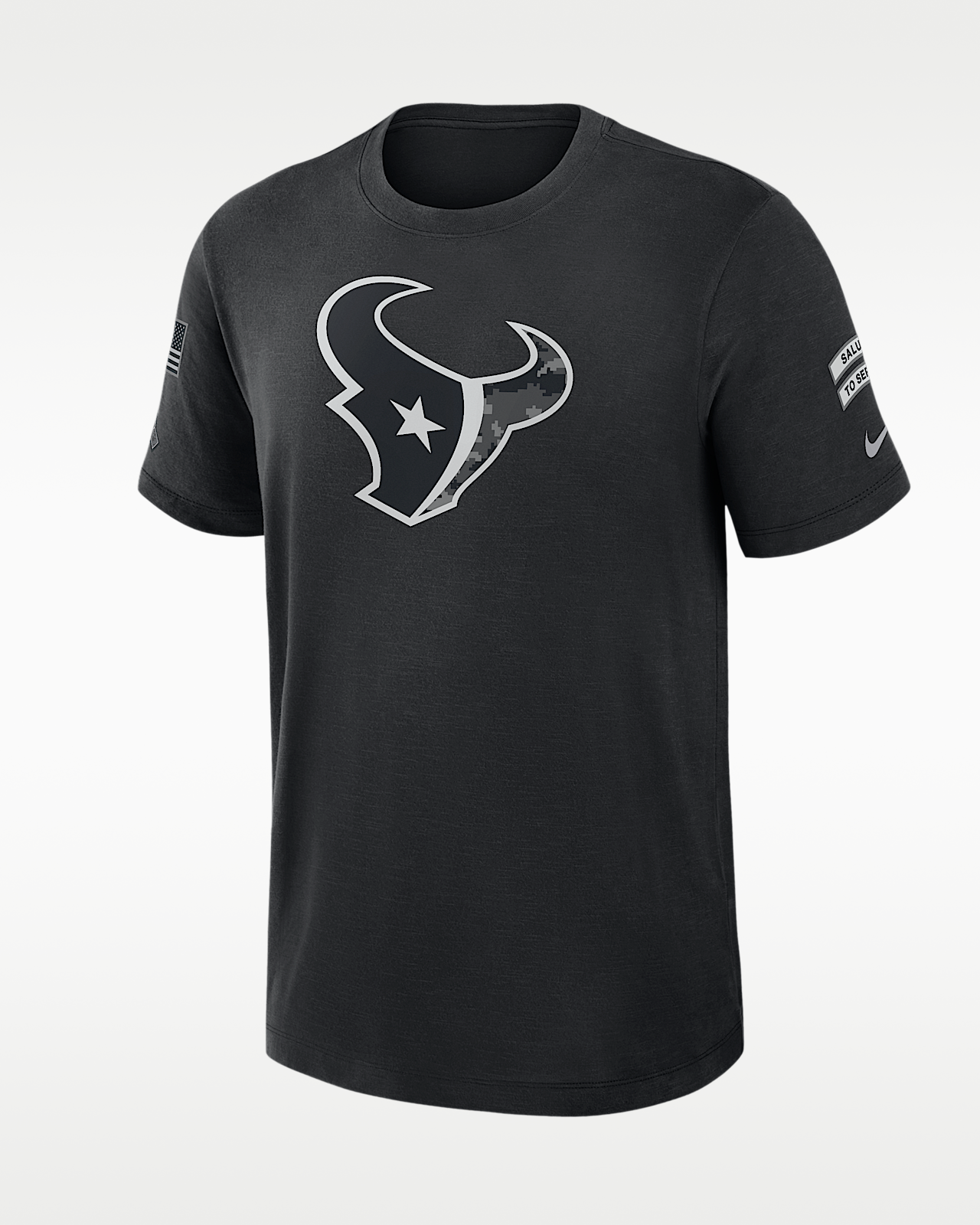 Мужская футболка Houston Texans Salute to Service Slub Nike Dri-FIT NFL