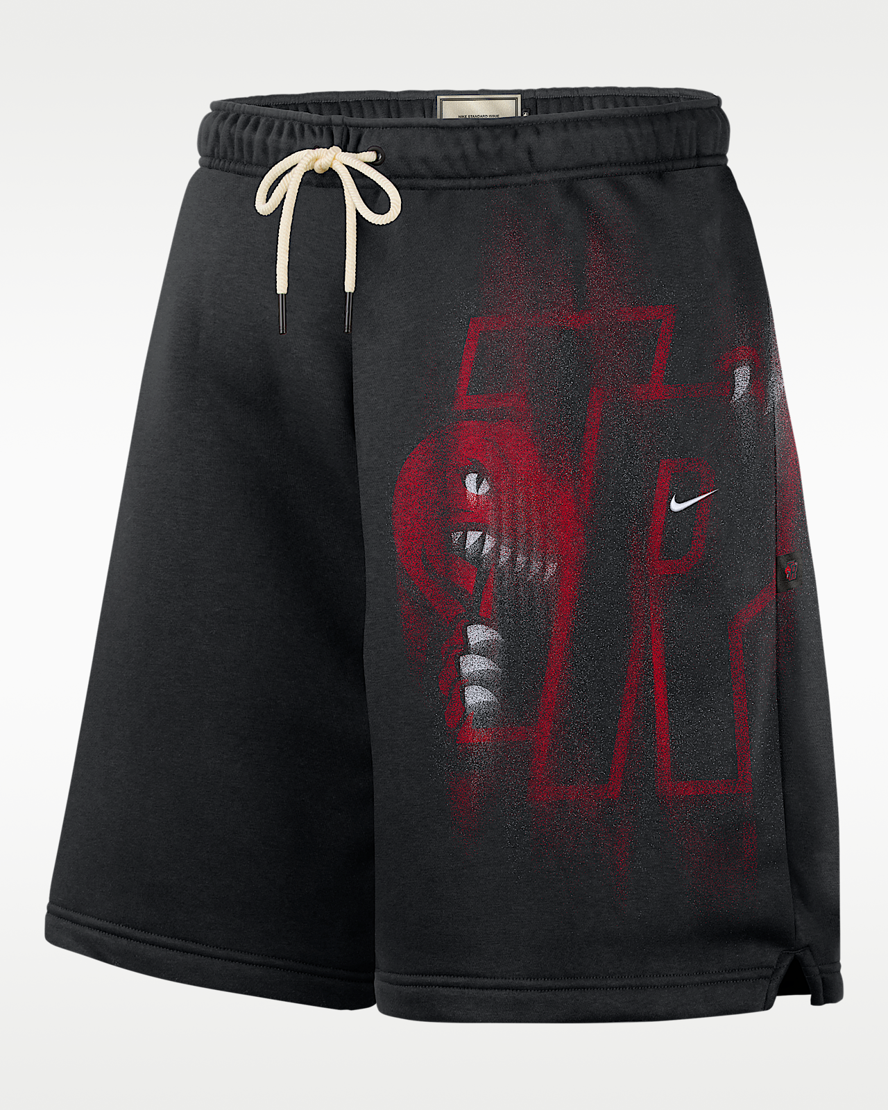 Мужские шорты Toronto Raptors Standard Issue Nike Fleece Basketball Shorts для баскетбола