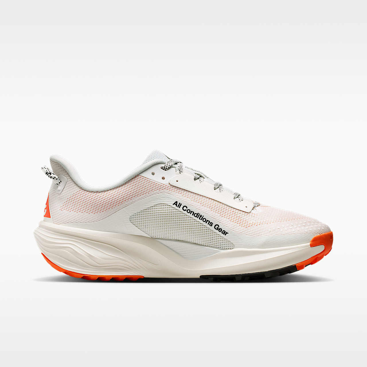 Nike ACG sneaker Summit White/Phantom/Safety Orange/Zwart