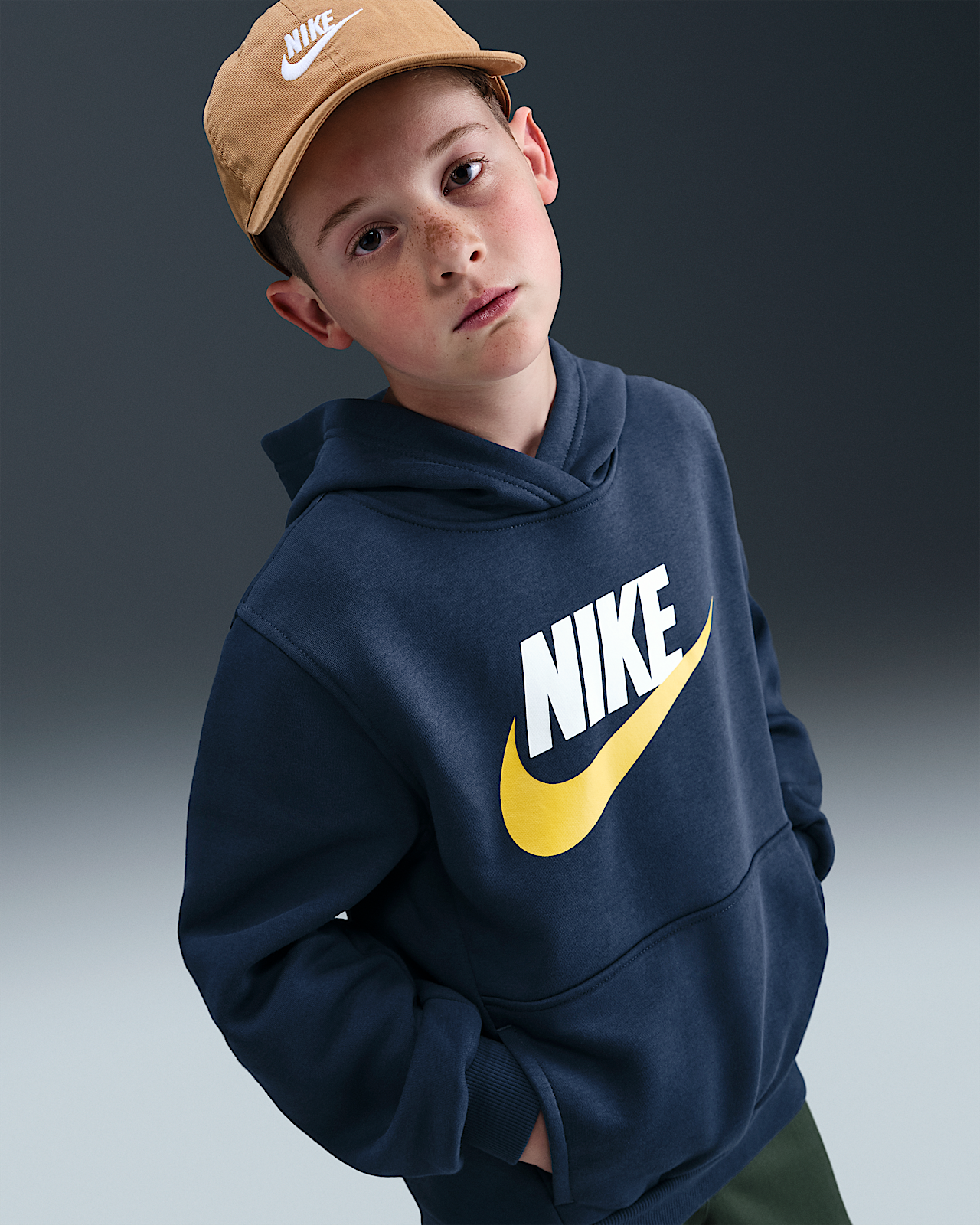 Детское худи Nike Sportswear Club Fleece Big Kids' Hoodie
