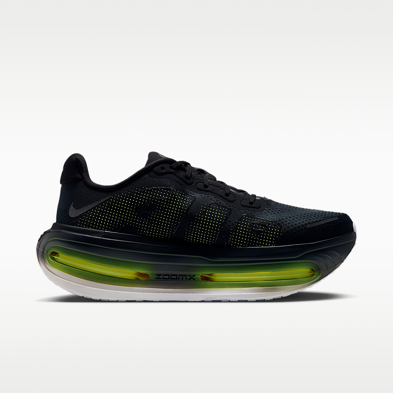 Nike Vomero sneaker Zwart/Anthracite/Lemon Venom/Metallic Dark Grey
