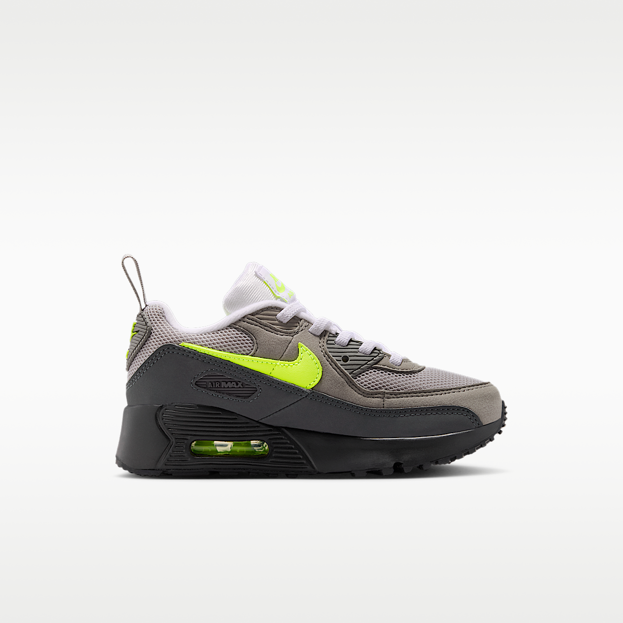 Nike Air Max sneaker Zwart/Anthracite/Light Charcoal/Neon Yellow