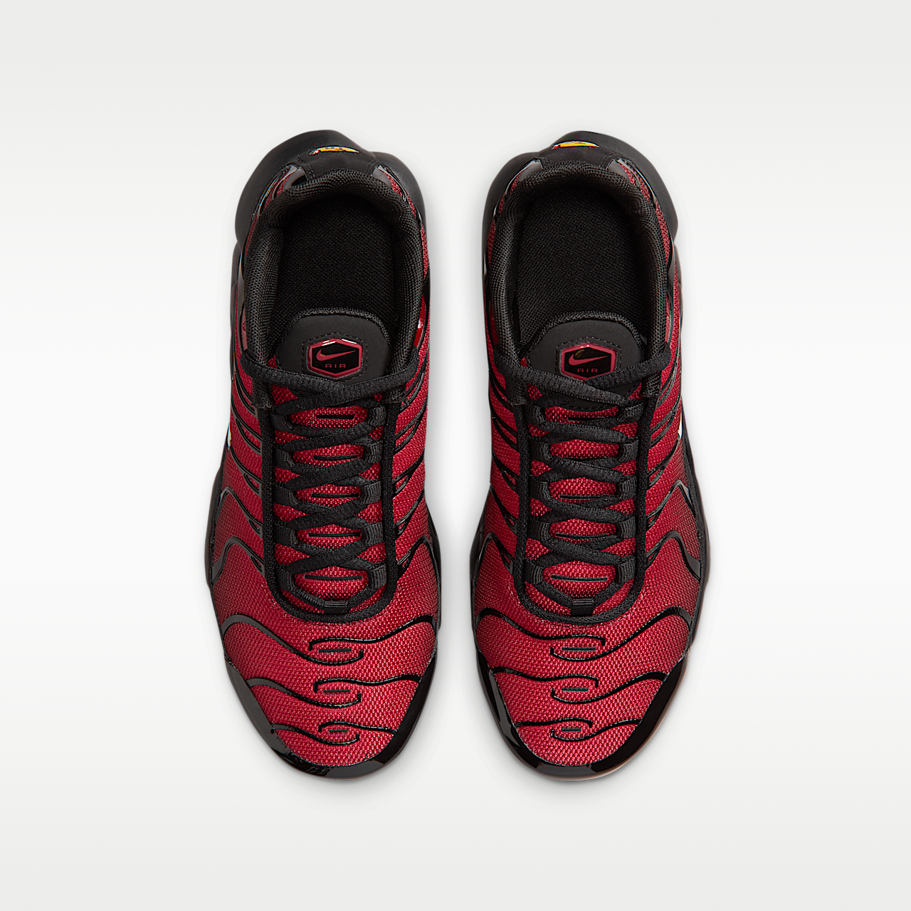 Nike Air Max Plus sneaker Tough Red/Zwart/Mystic Dates/Grey Fog
