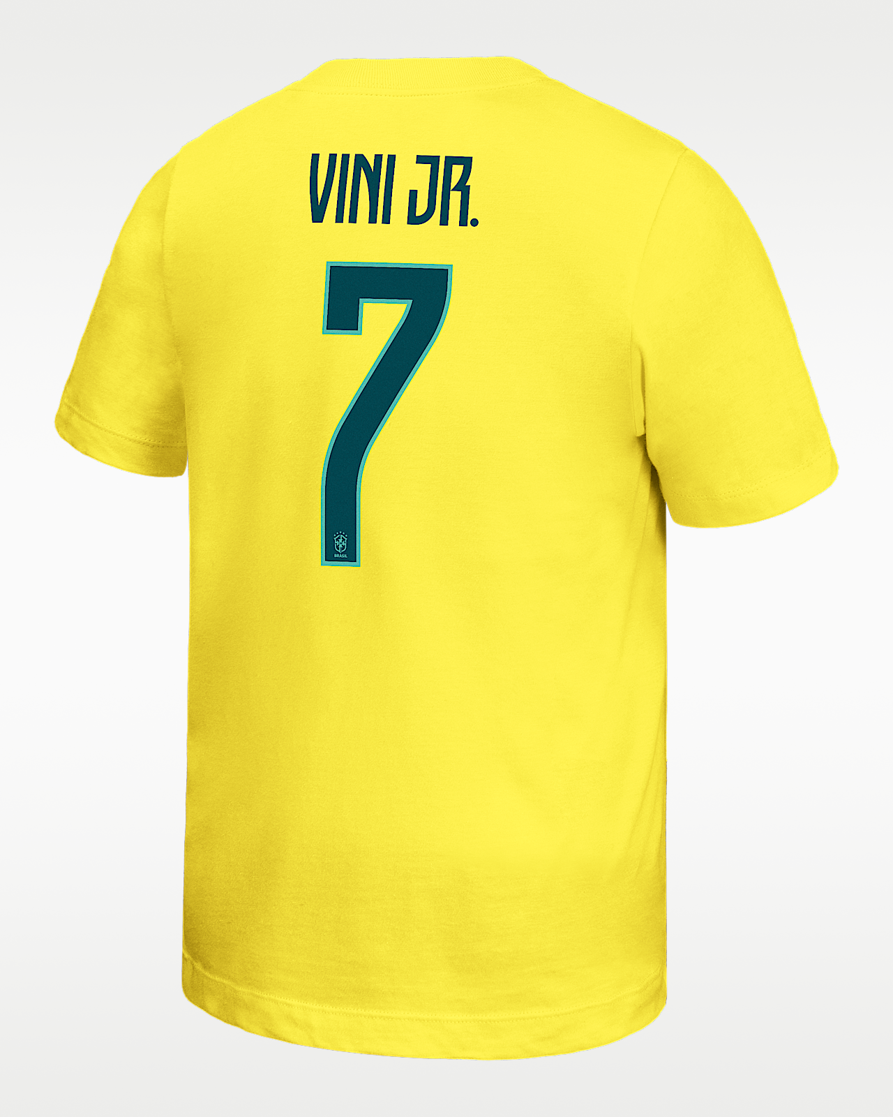 Детская футболка Vini Jr. Brazil Big Kids' Jordan Soccer