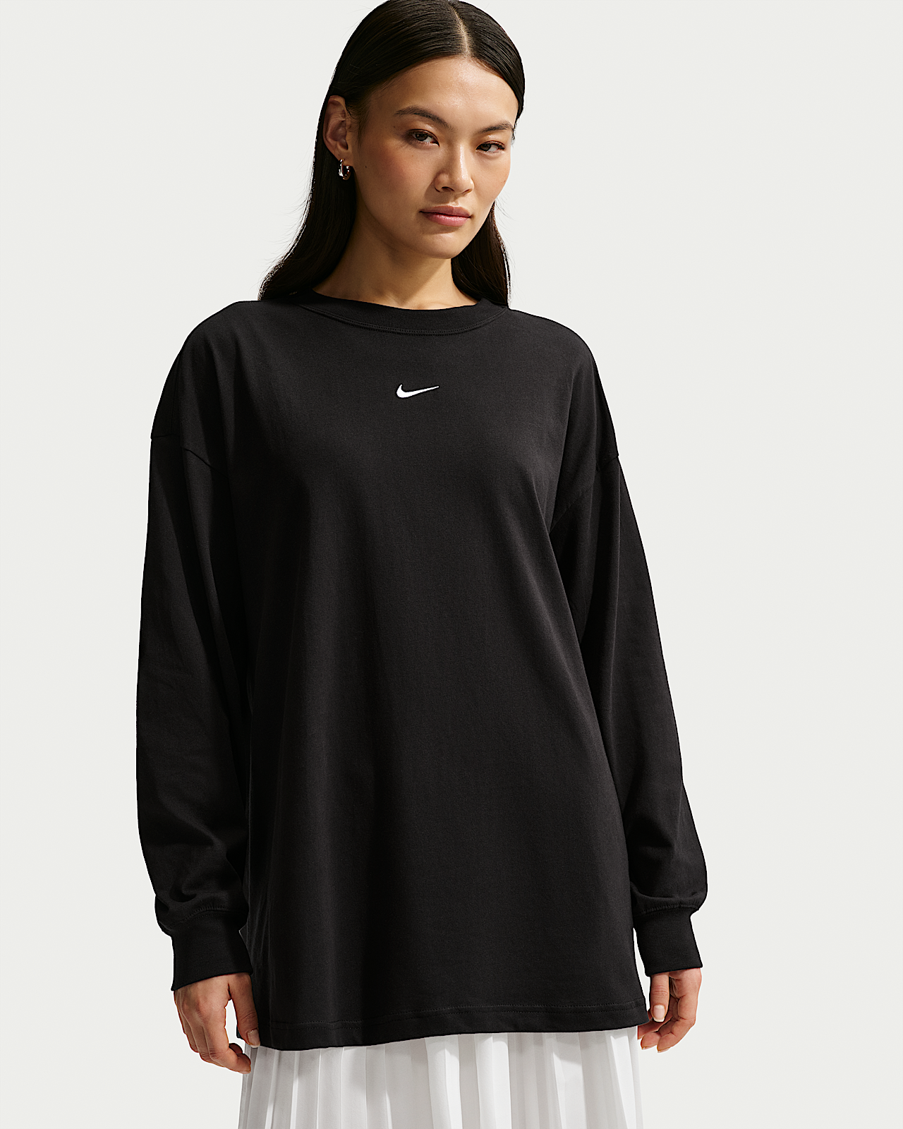 Женская футболка Nike Sportswear Classic Oversized Long-Sleeve