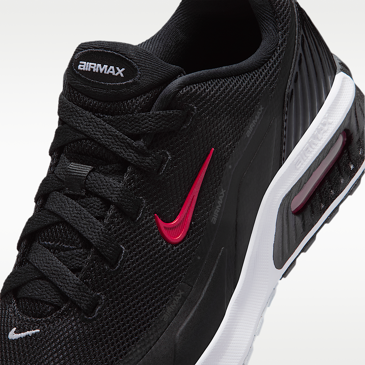 Nike Air Max sneaker Zwart/Wit/Anthracite/University Red