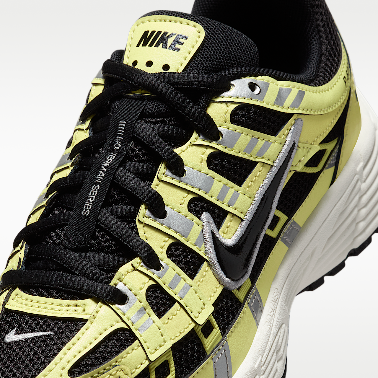  P-6000 sneaker Light Lemon Twist/Metallic Silver/Sail/Zwart