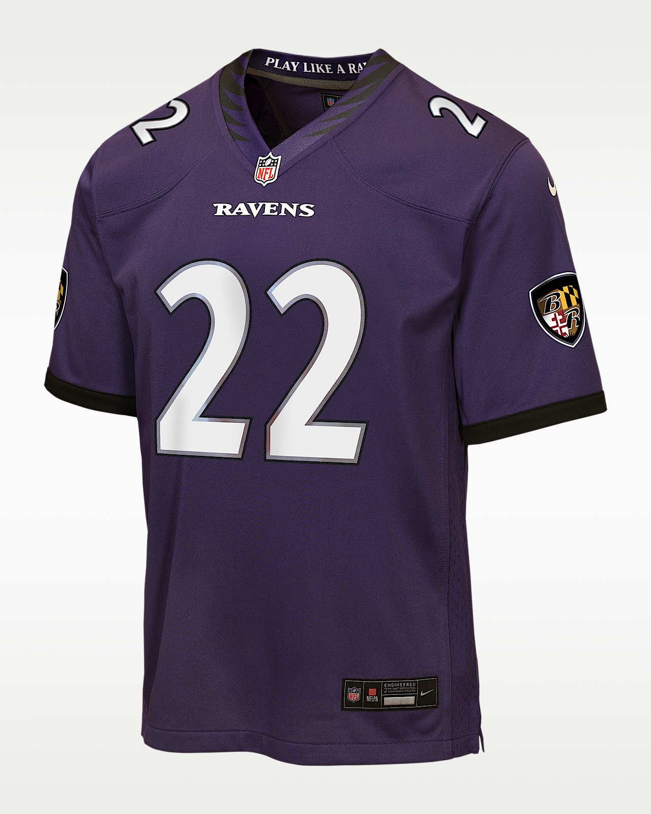 Детские джерси Derrick Henry Baltimore Ravens Big Kids' Nike NFL Game Jersey