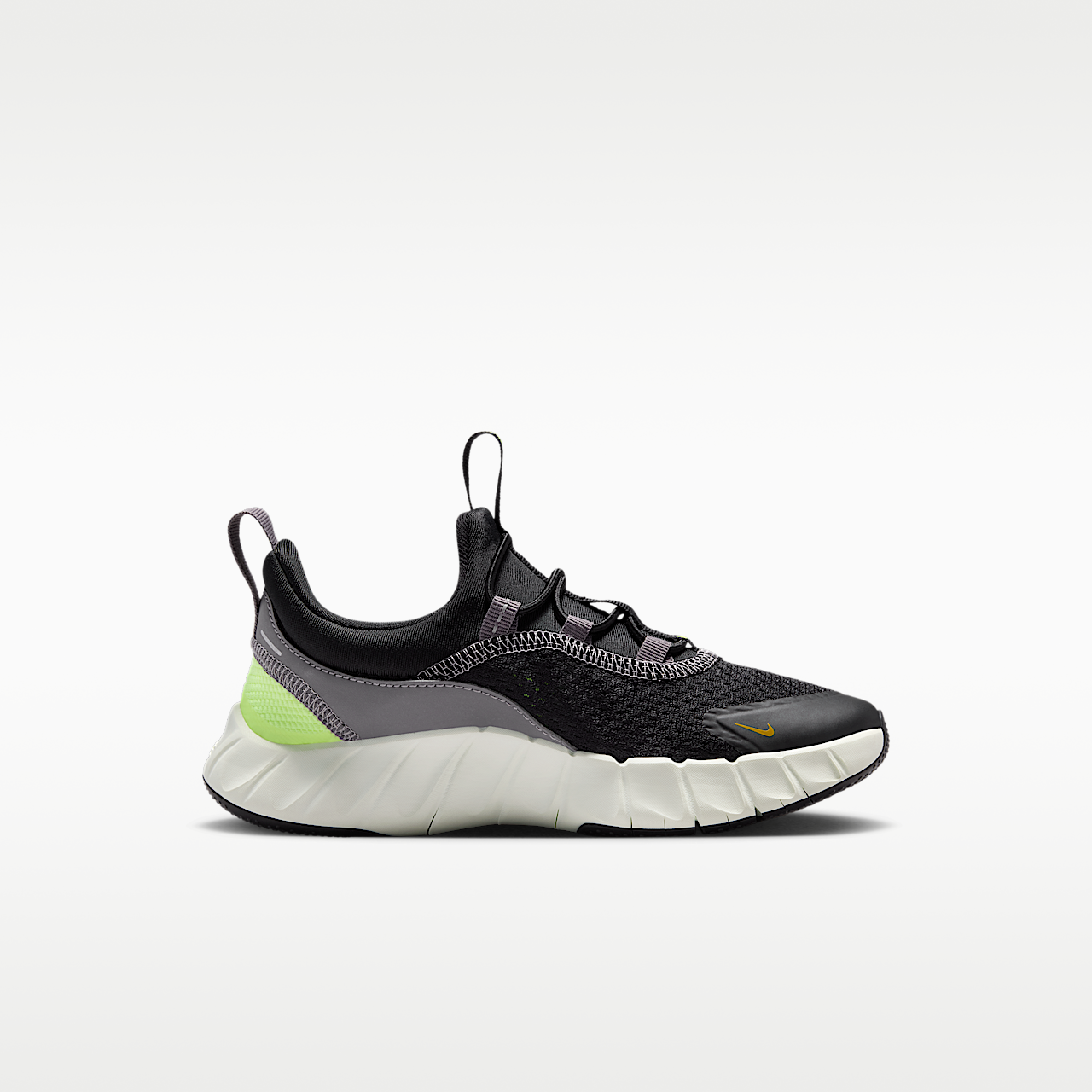 Nike Free sneaker Zwart/Pencil Point/Volt Ice/Saffron Quartz
