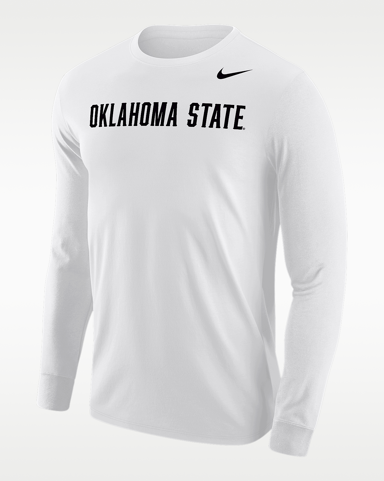 Мужская футболка Oklahoma State Cowboys Nike Football Long-Sleeve для футбола