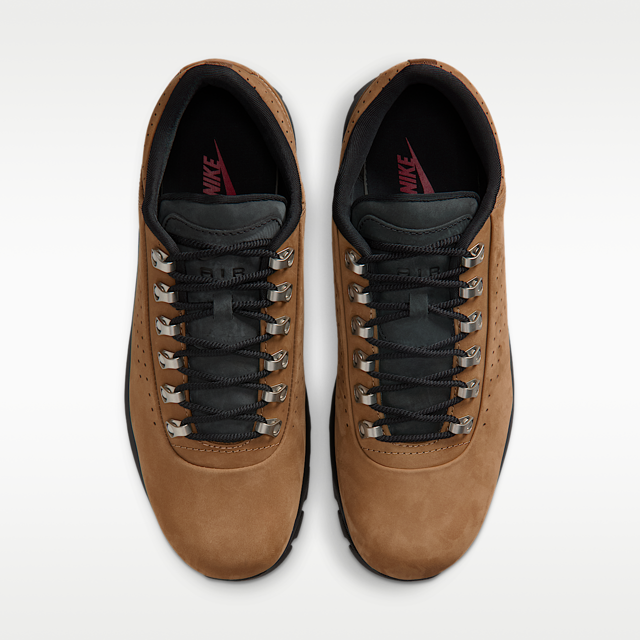 Nike Air Max sneaker Taupe/Zwart/University Red