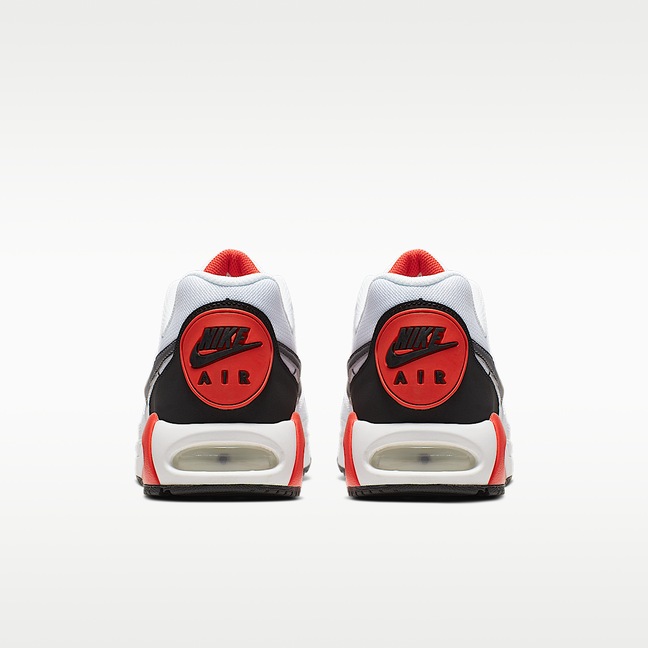 Nike Air Max sneaker Wit/Habanero Red/Zwart/Dark Grey