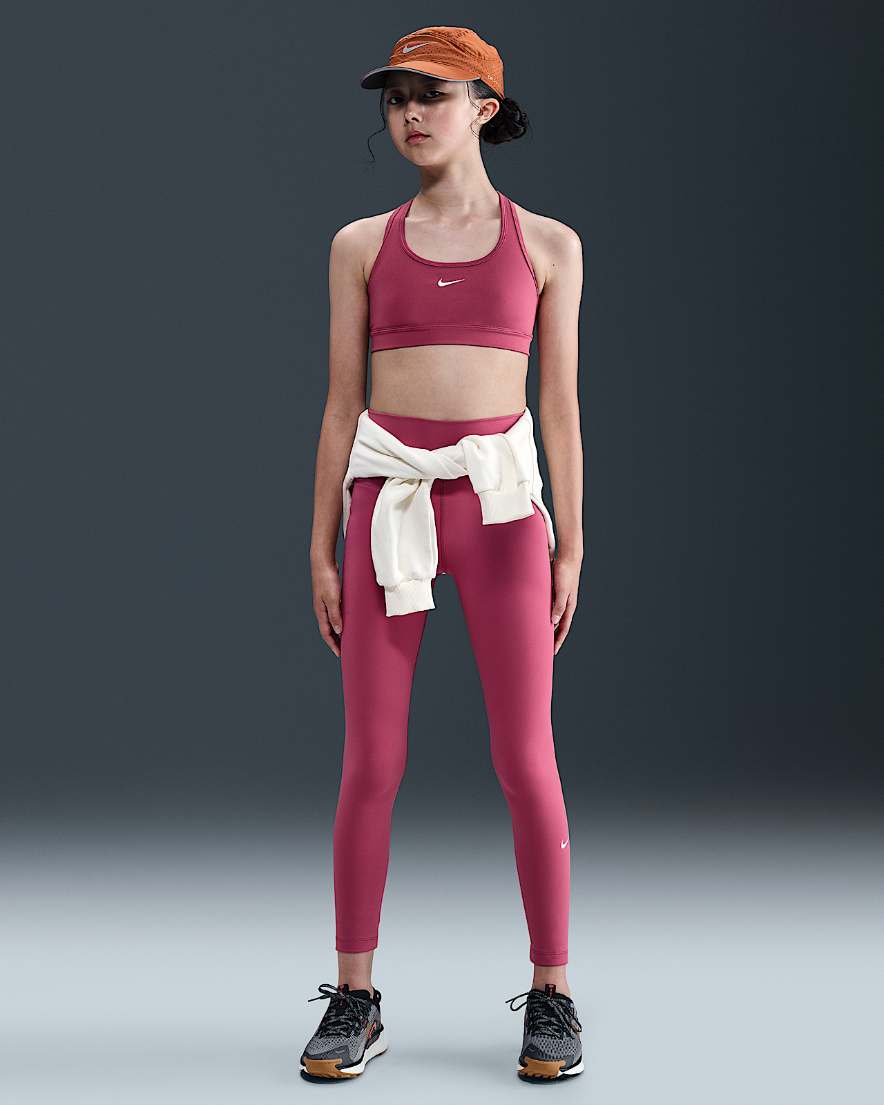 Детские тайтсы Nike One Big Kids' (Girls') Dri-FIT High-Waisted Leggings