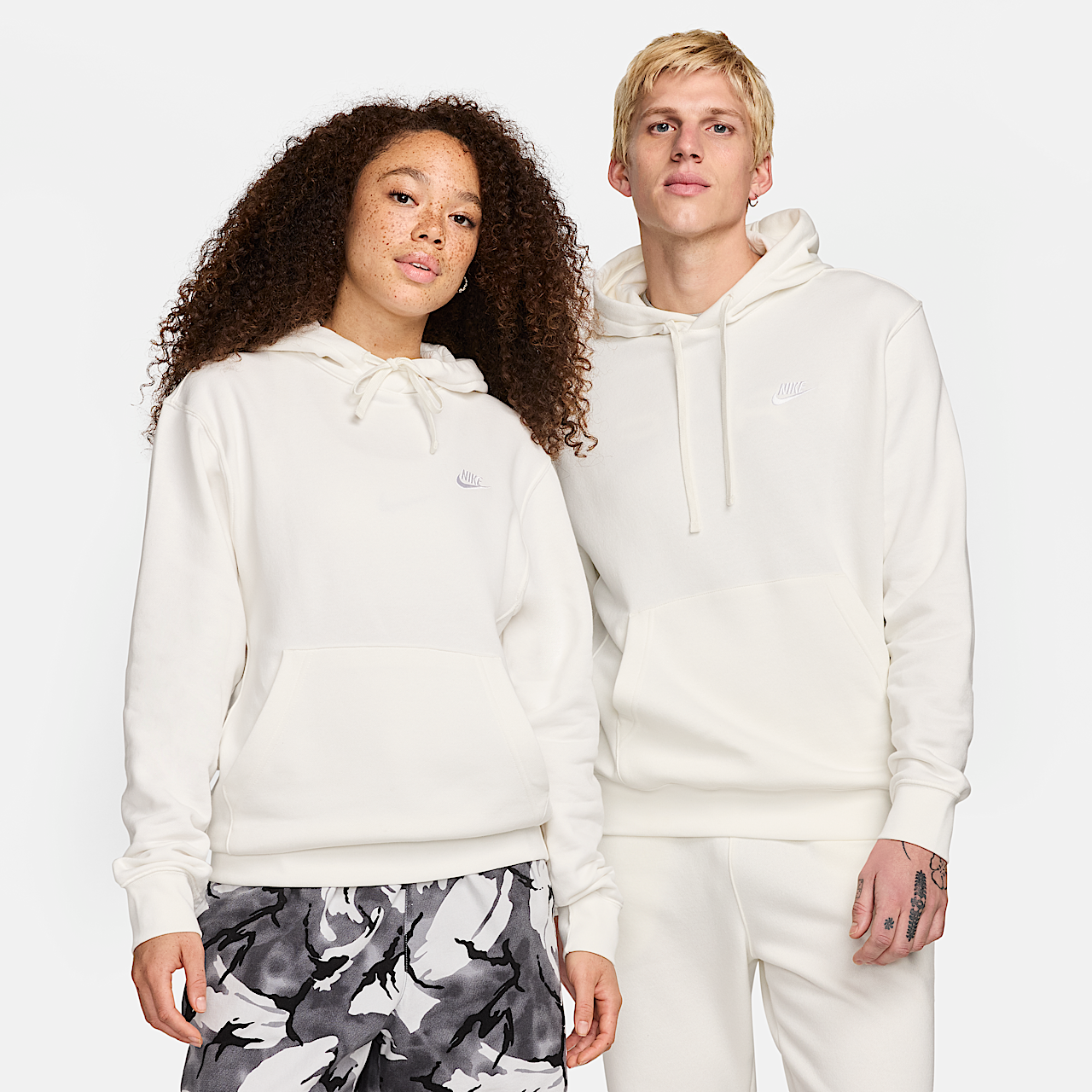 Nike Sportswear Club Fleece (Sail/Sail/White)