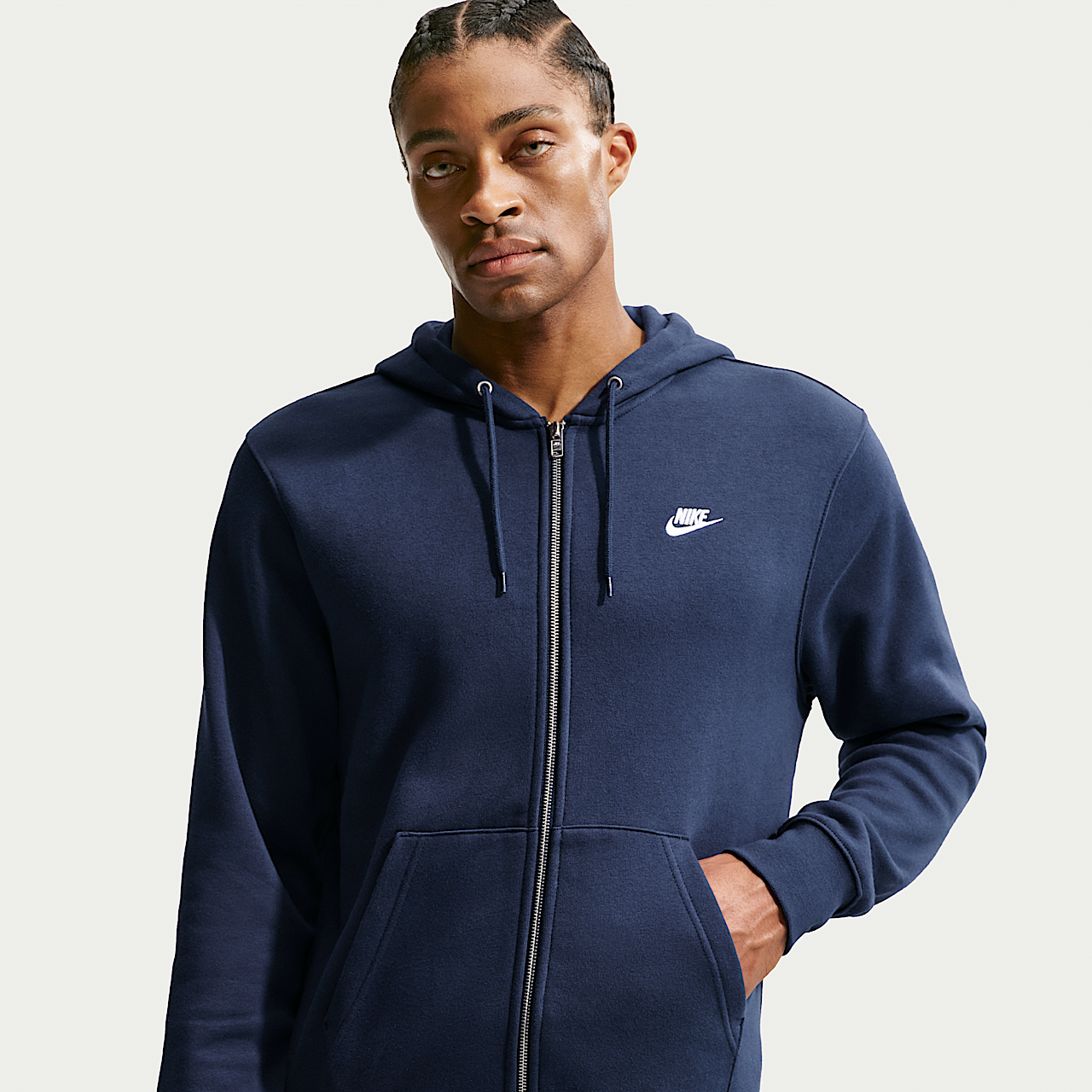 Nike Club (Obsidian/Obsidian/White)