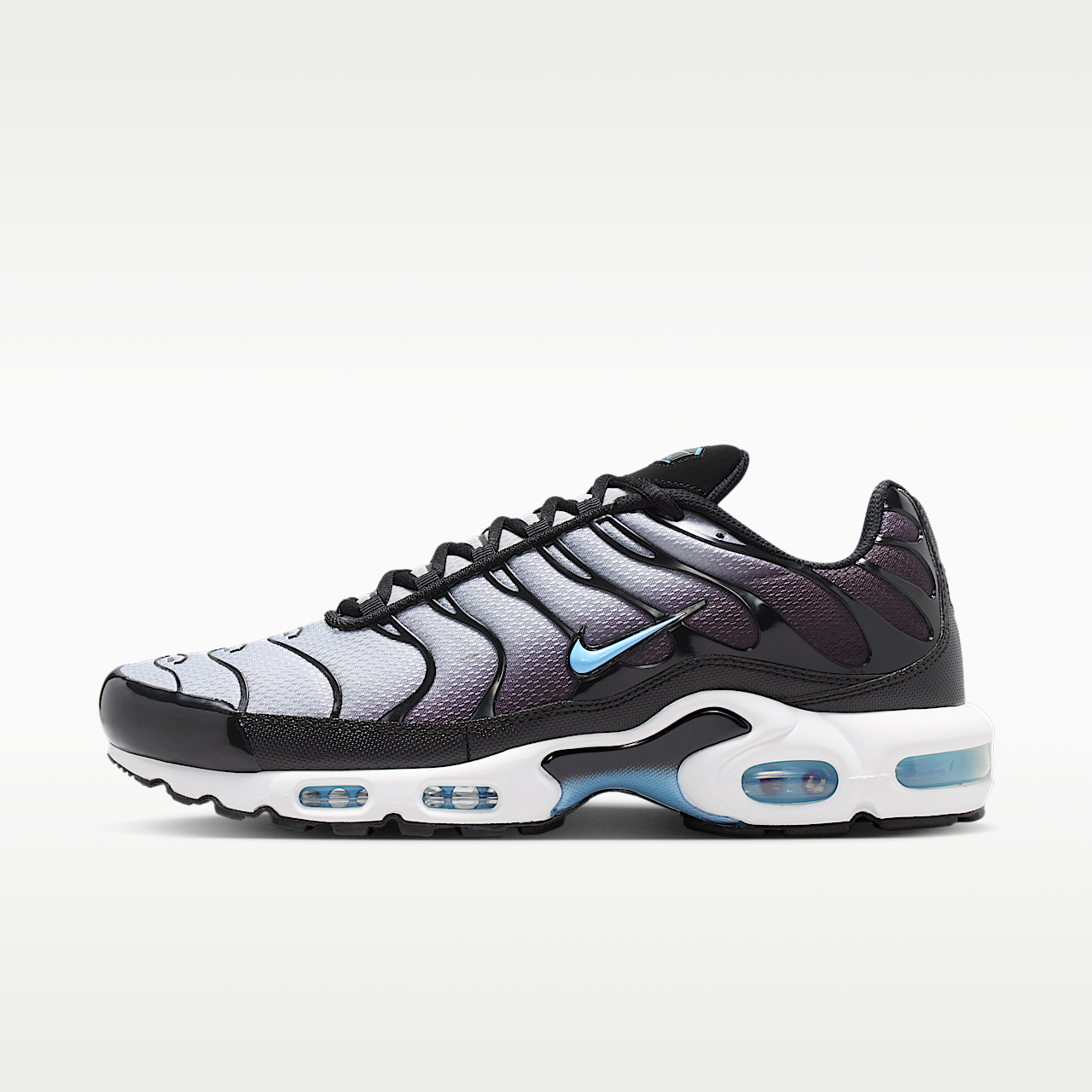 Nike Air Max Plus (Black/Light Smoke Grey/White/Football Blue)