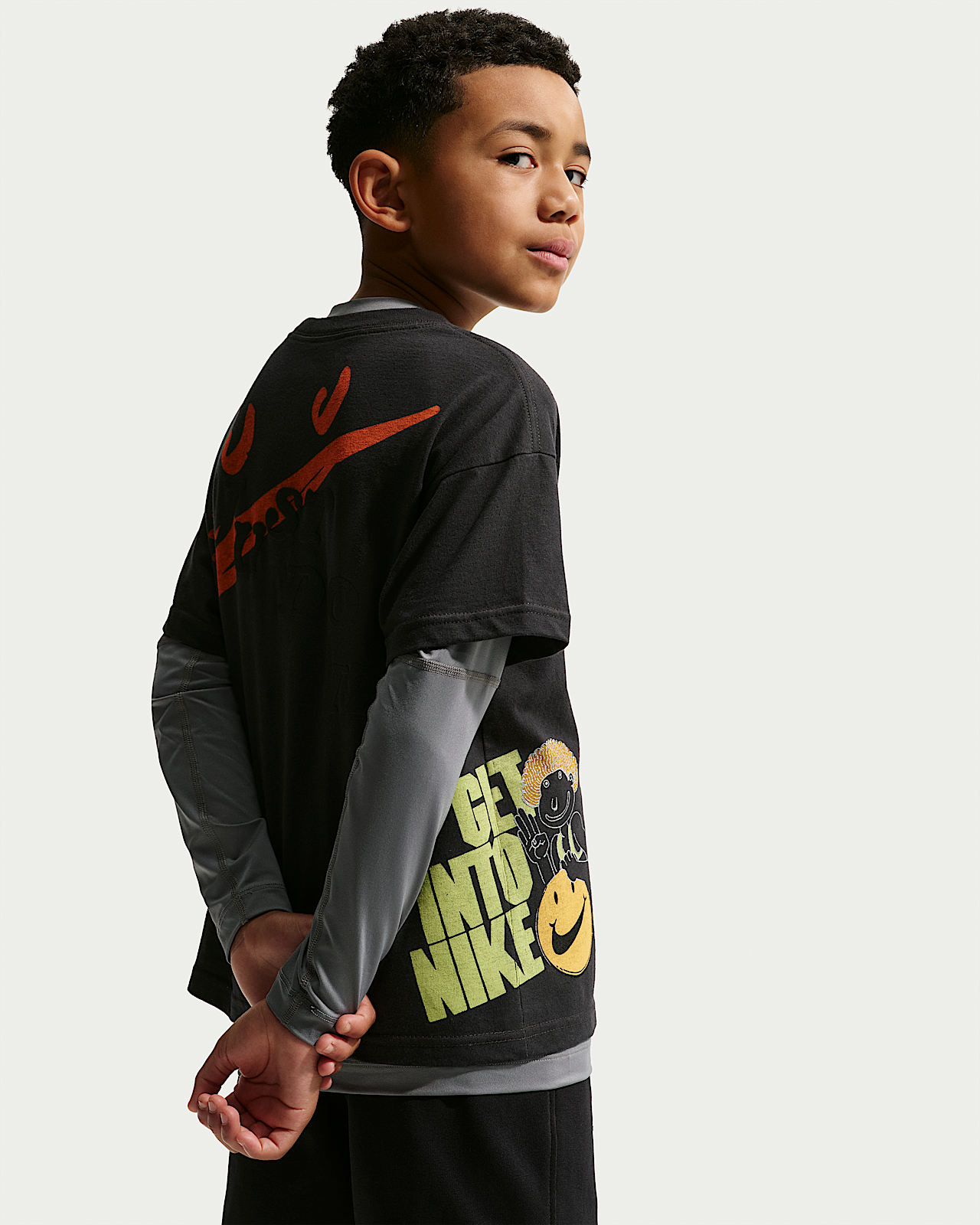 Детская футболка Nike Sportswear Big Kids'
