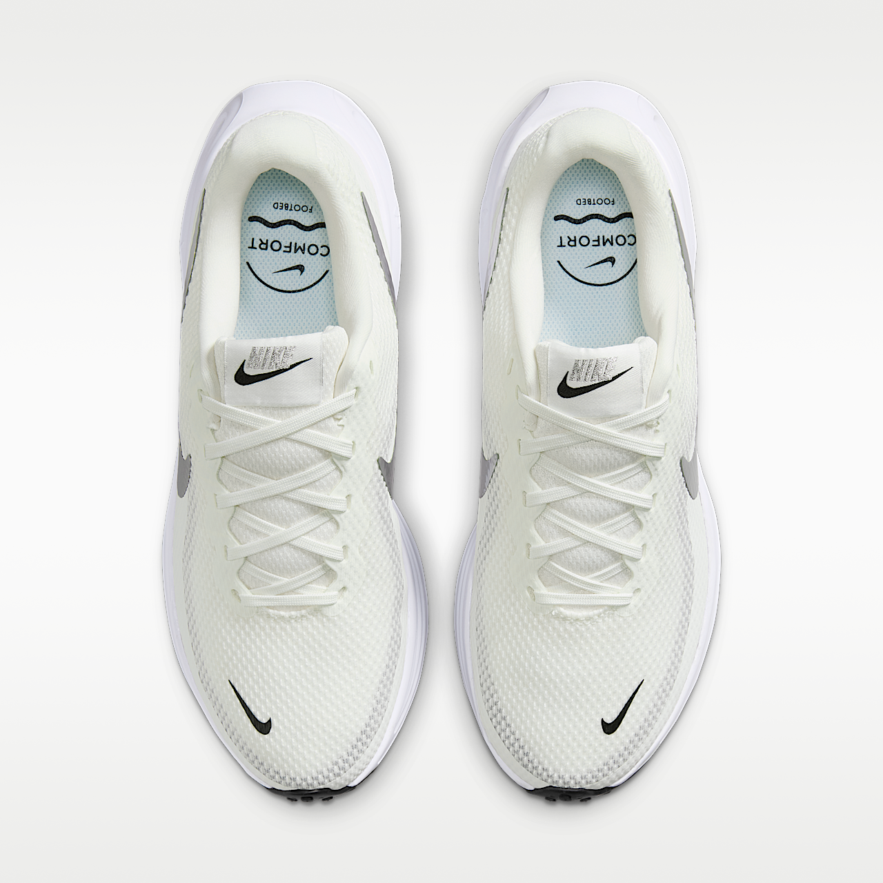 Nike  sneaker Sail/Wit/Zwart/Metallic Silver
