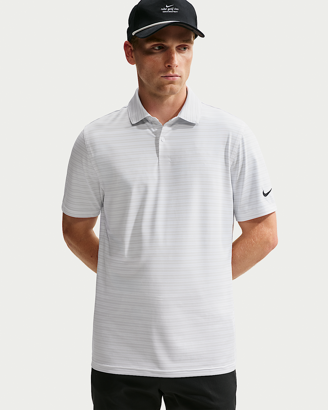 Мужские  Nike Velocity Dri-FIT Striped Golf Polo