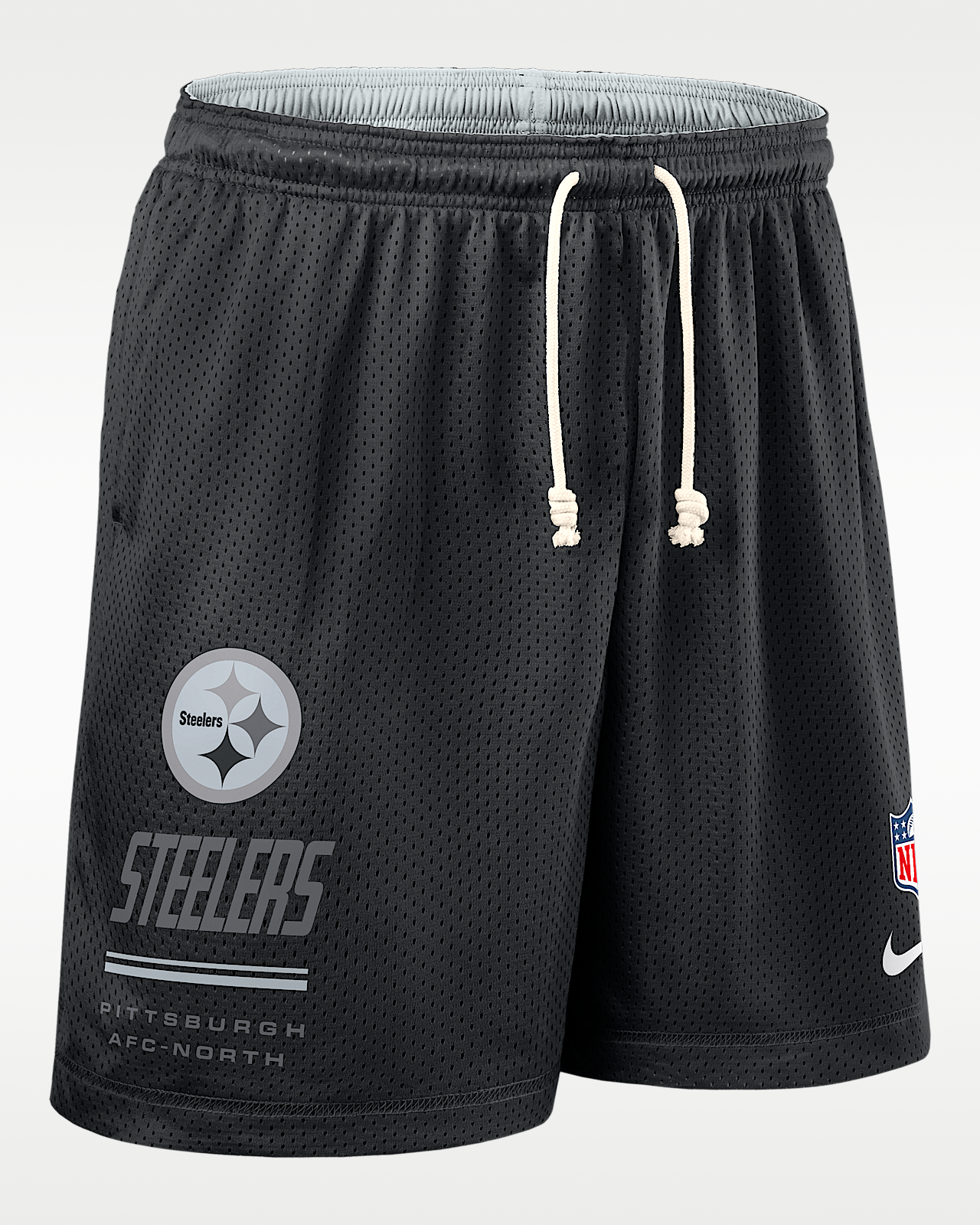 Мужские шорты Pittsburgh Steelers Sideline Reversible Nike Dri-FIT NFL Shorts