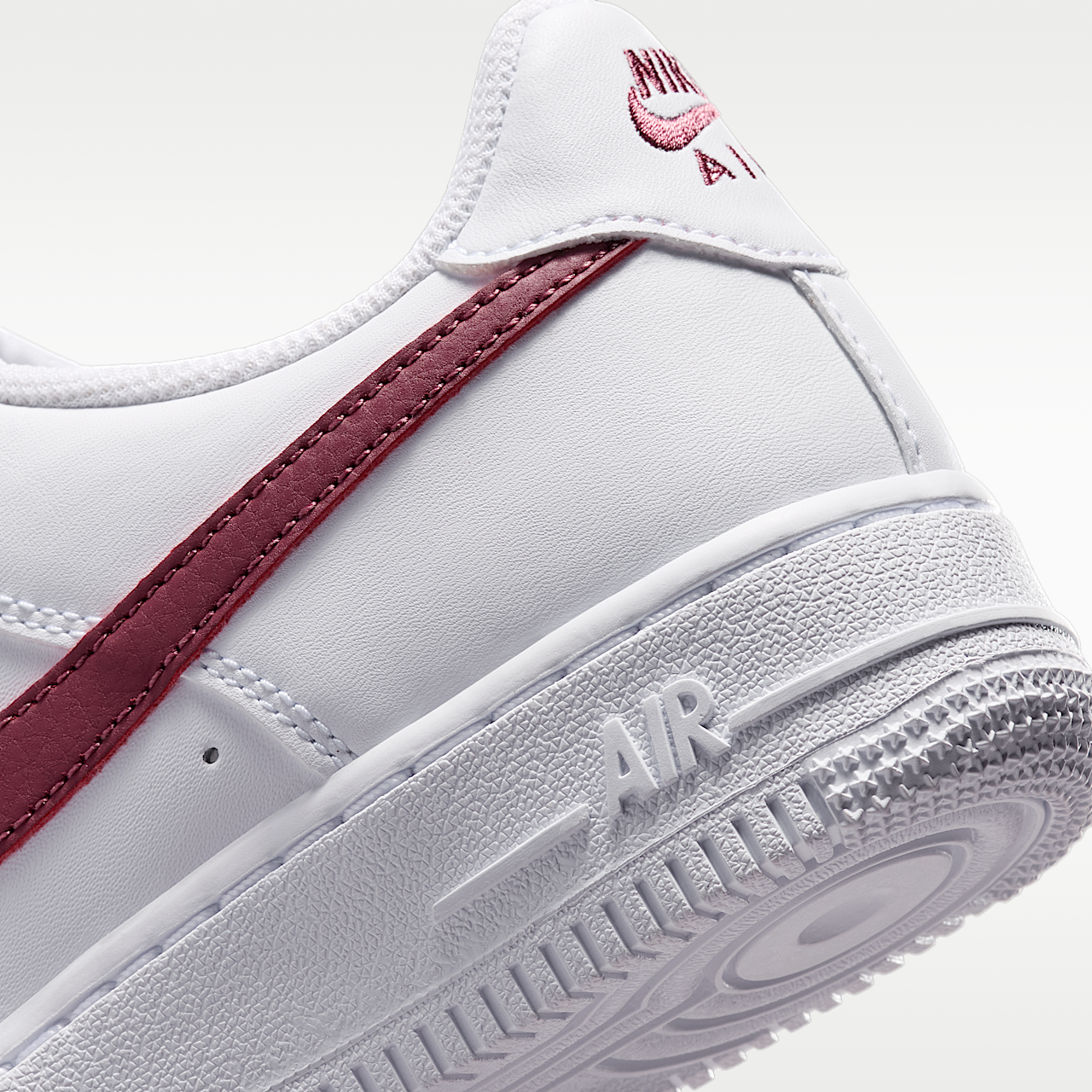 Nike Air Force 1 sneaker Wit/Pink Smoke