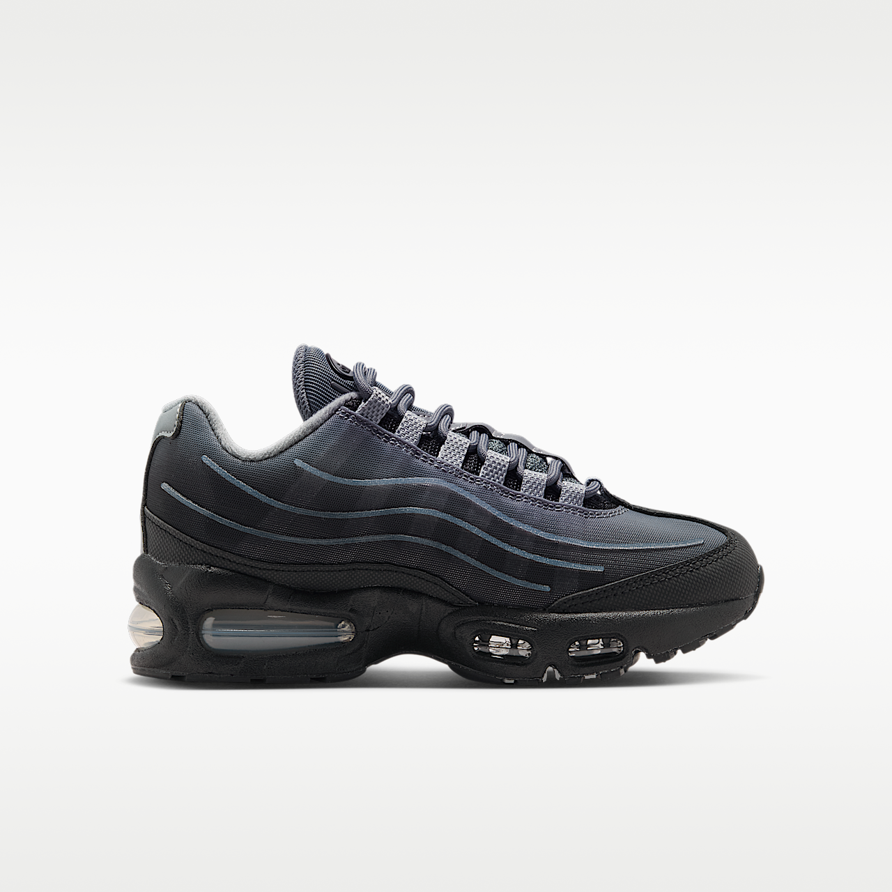 Nike Air Max sneaker Zwart/Smoke Grey/Metallic Silver/Wolf Grey