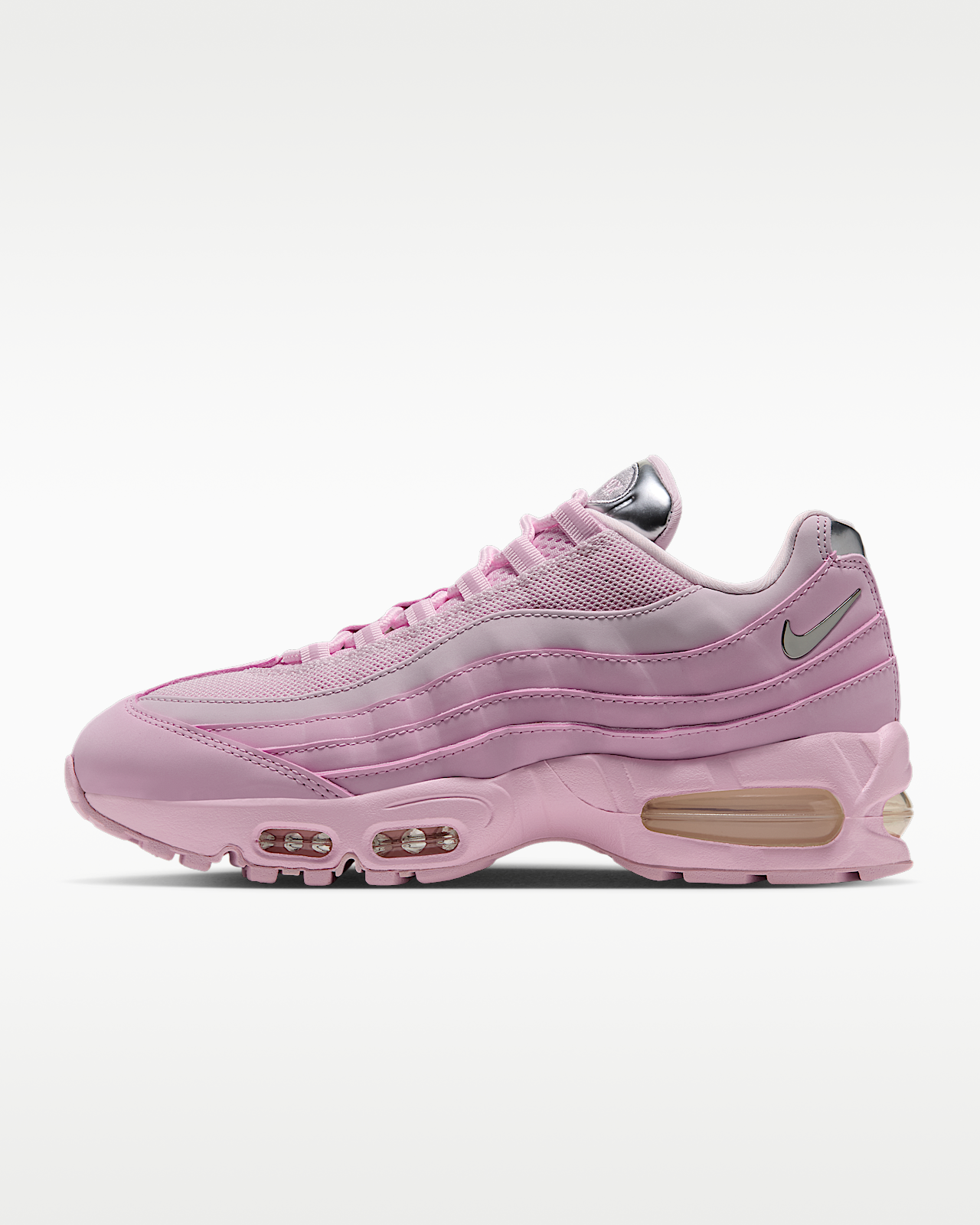 Unisex кроссовки Nike Air Max 95 Big Bubble Chrome