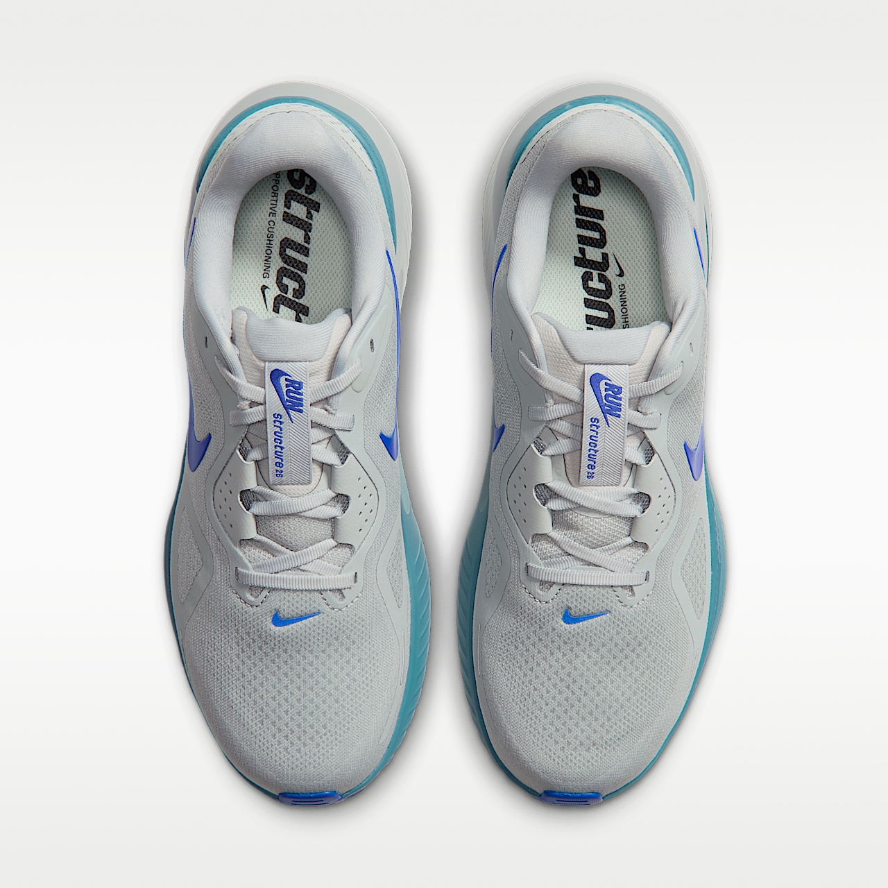 Nike  sneaker Grey Mist/Smokey Blue/Racer Blue/Zwart