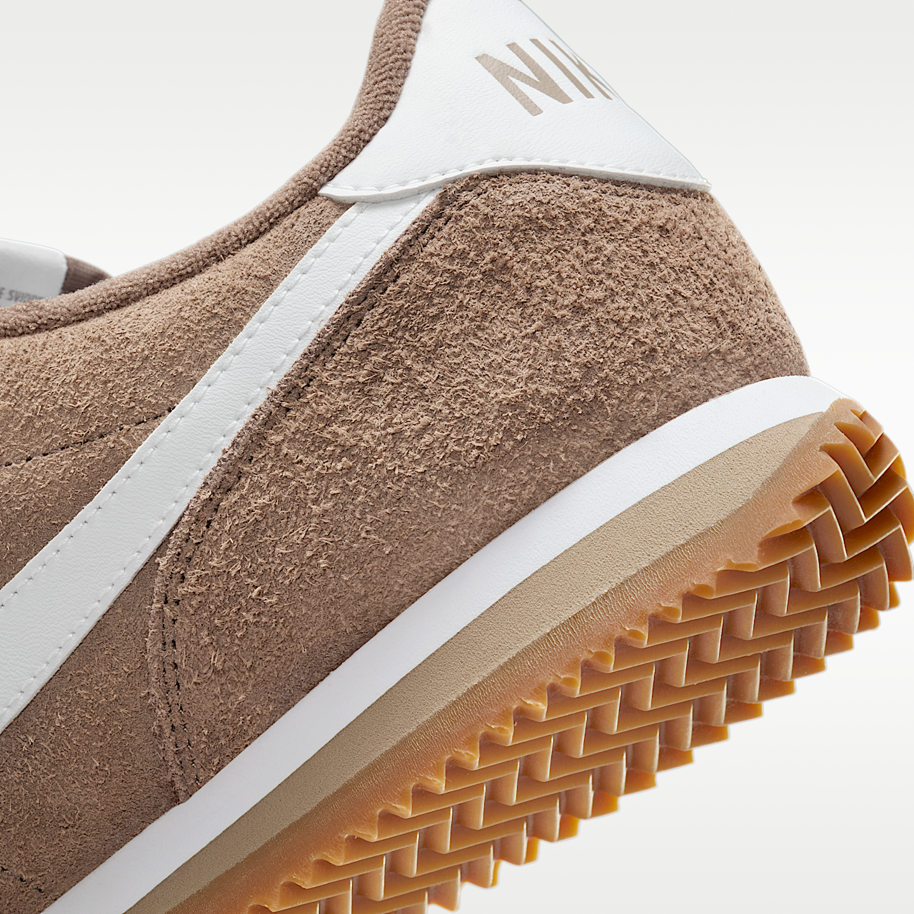 Nike  sneaker Mink Brown/Gum Medium Brown/Wit