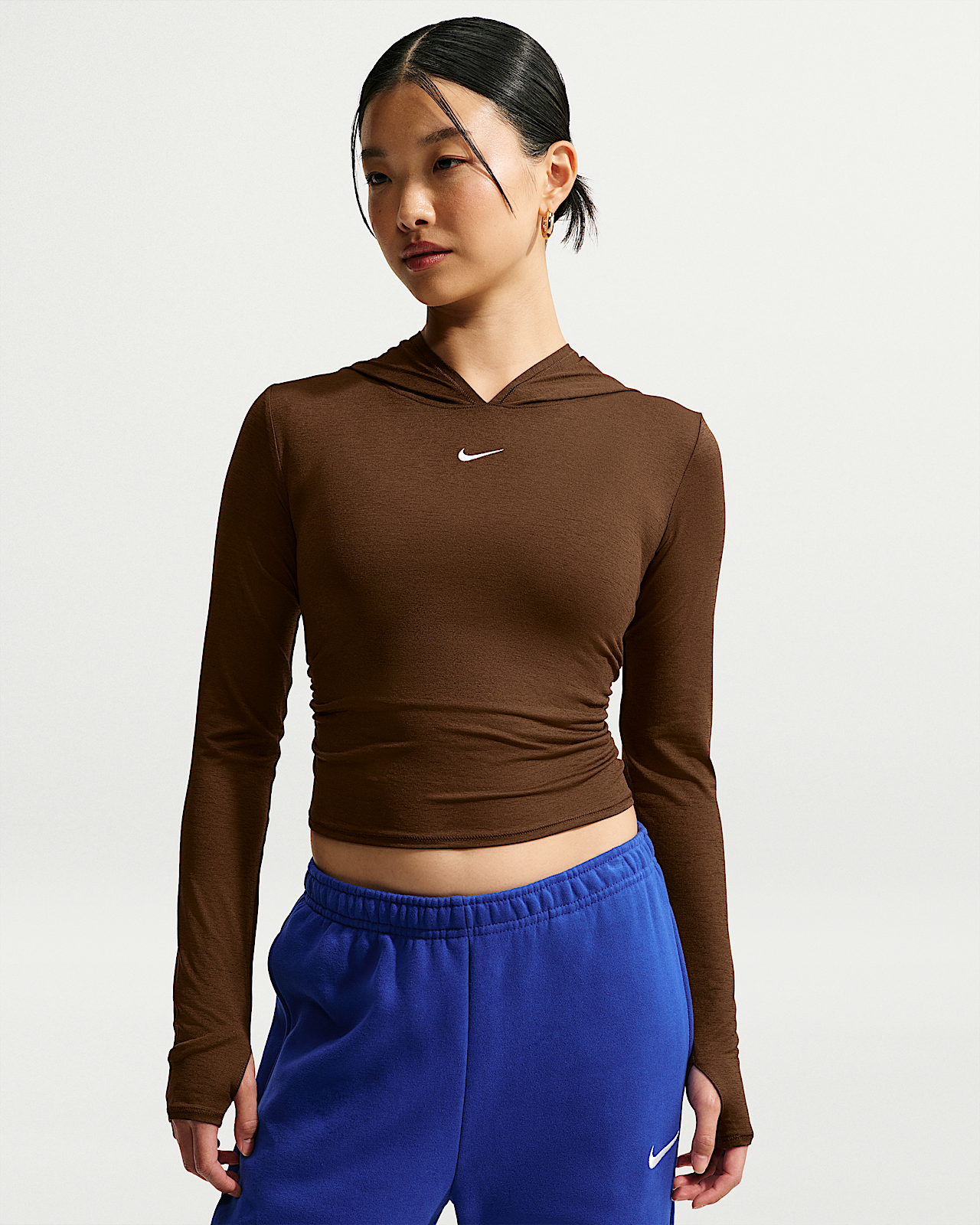 Женские  Nike Sportswear Slim Long-Sleeve Sheer Top
