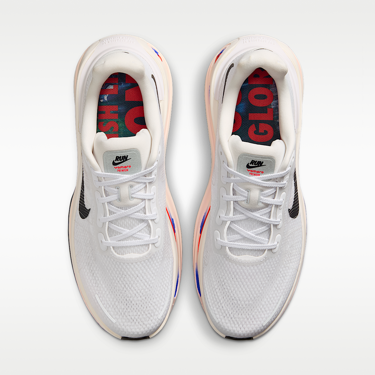 Nike Vomero sneaker Wit/Racer Blue/Bright Crimson/Zwart