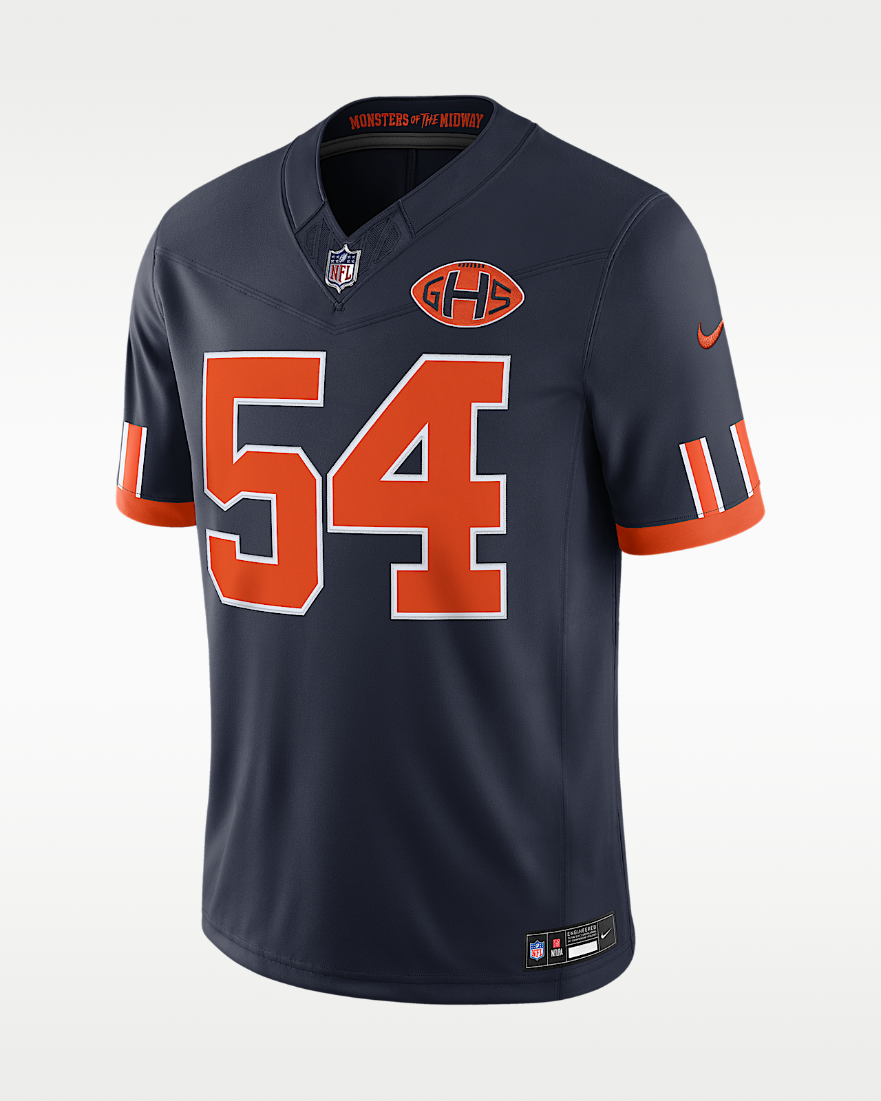 Мужские джерси Brian Urlacher Chicago Bears Rivalries Collection Nike NFL Game Jersey