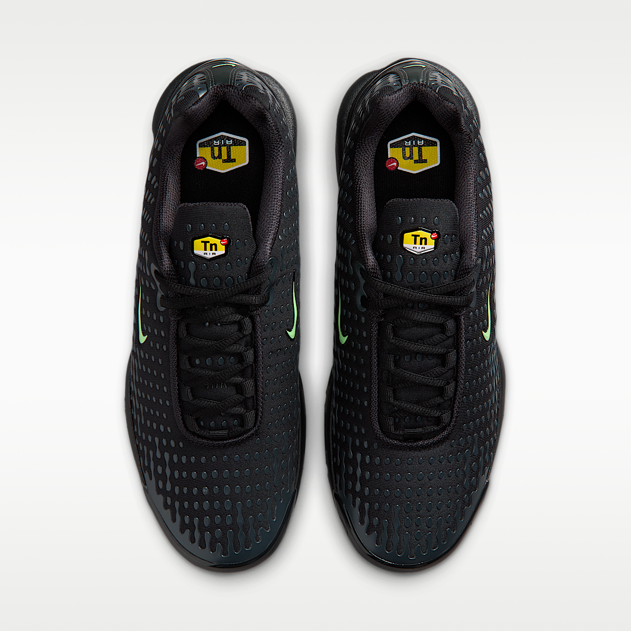 Nike Air Max Plus sneaker Zwart/Dark Smoke Grey/Metallic Pewter/Illusion Green