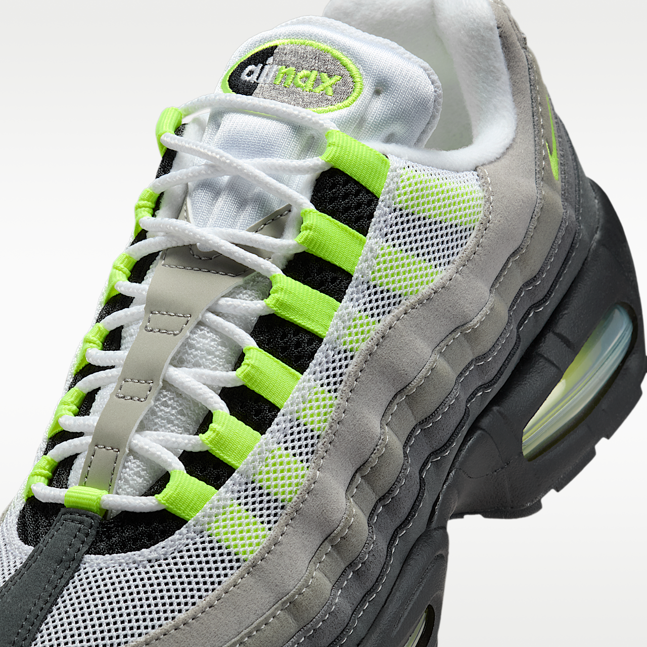 Nike Air Max sneaker Zwart/Anthracite/Light Graphite/Neon Yellow