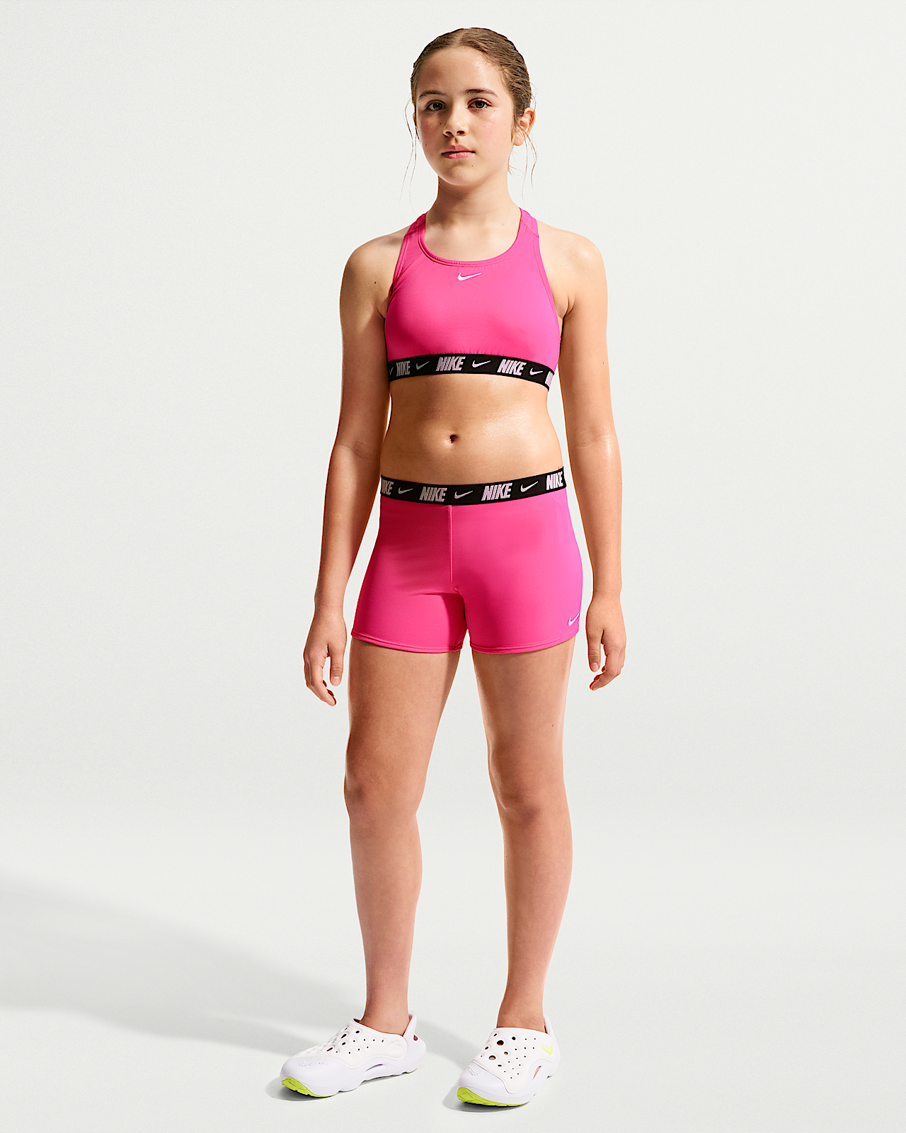 Детские шорты Nike Swim Big Kids' (Girls') Racerback Bikini Short Set