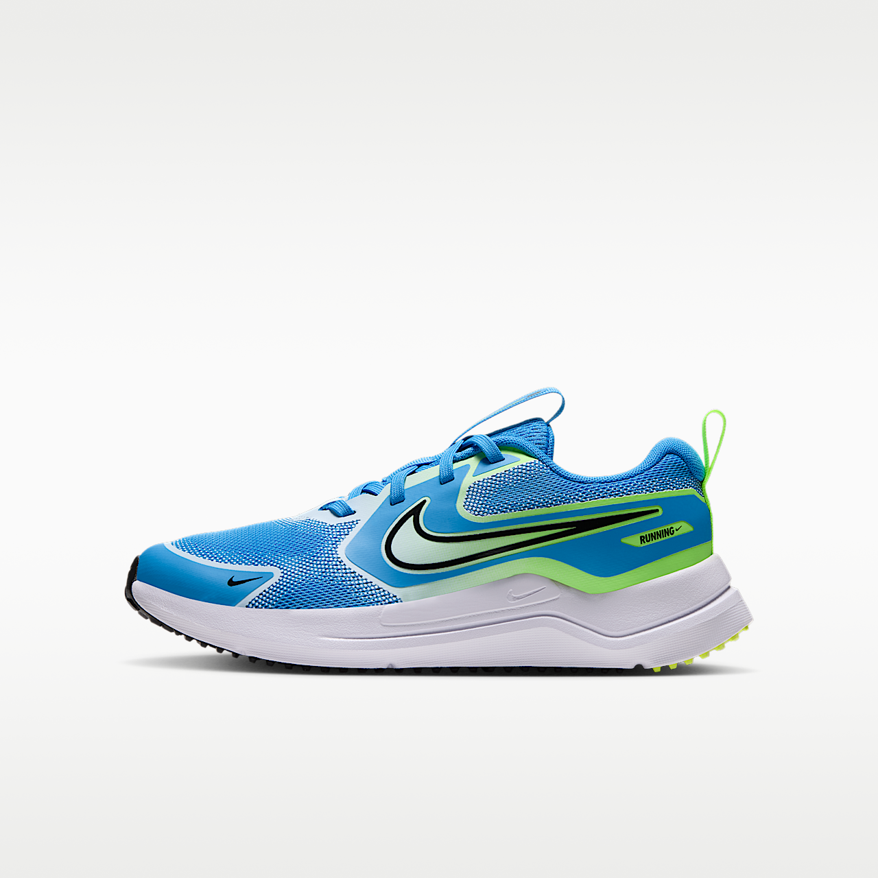 Nike  sneaker Light Current Blue/Glacier Blue/Lemon Venom/Zwart