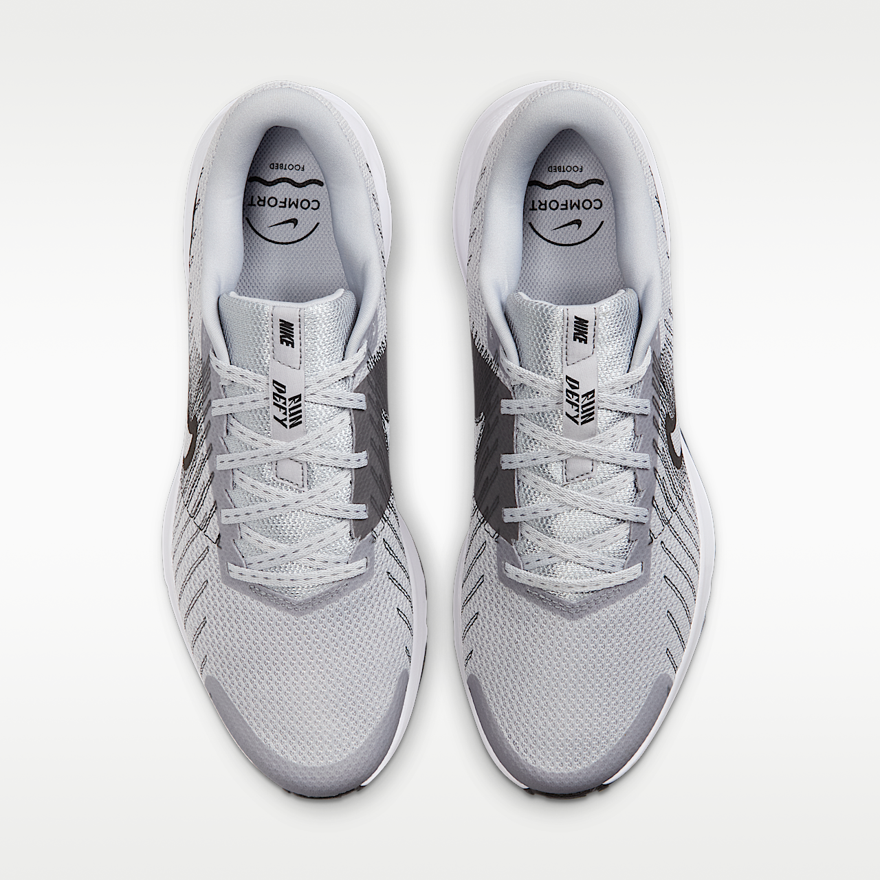 Nike  sneaker Wolf Grey/Wit/Iron Grey/Zwart