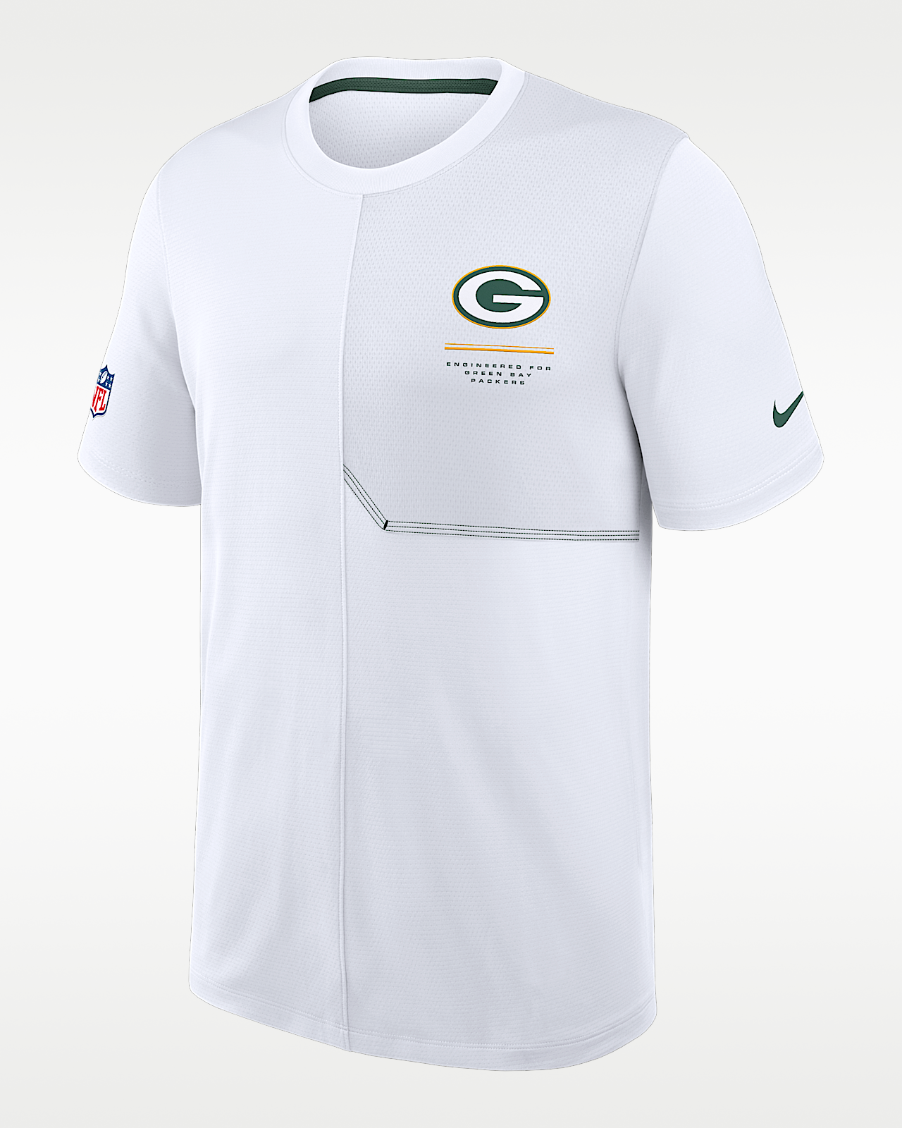 Мужские  Green Bay Packers Sideline Coach Nike Dri-FIT NFL Top